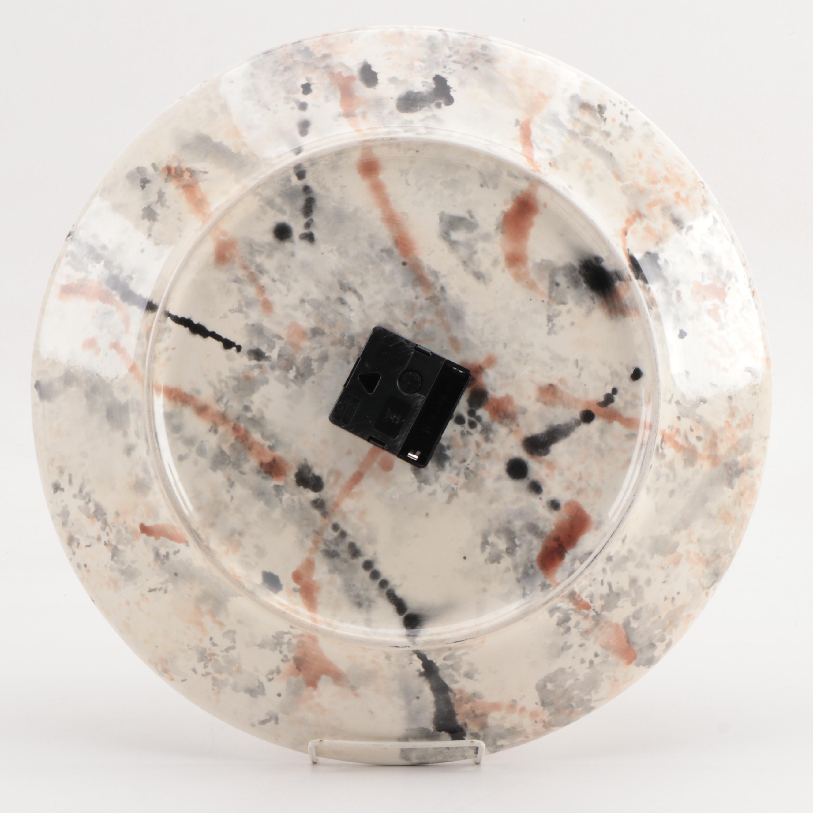 Susany Arts Kentucky Derby Ceramic Battery Operated Clock, 2014