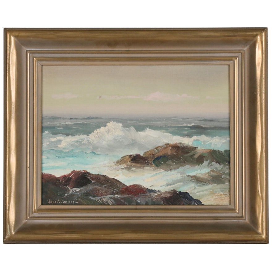 John Anthony Connor Oil Painting "Laguna Shore"