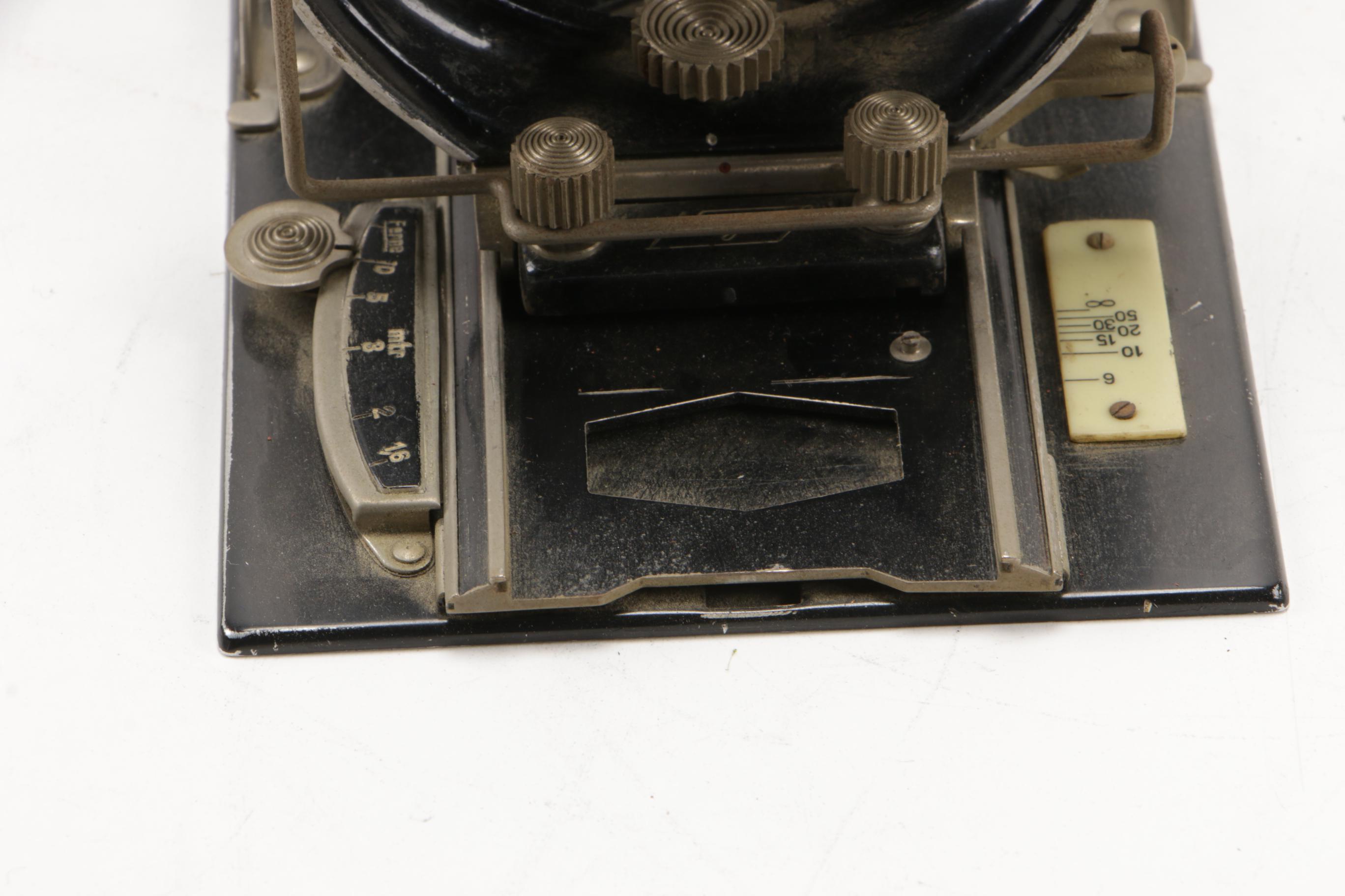 Zeiss Ikon and Nagel German Shutter Folding Cameras, circa 1930s