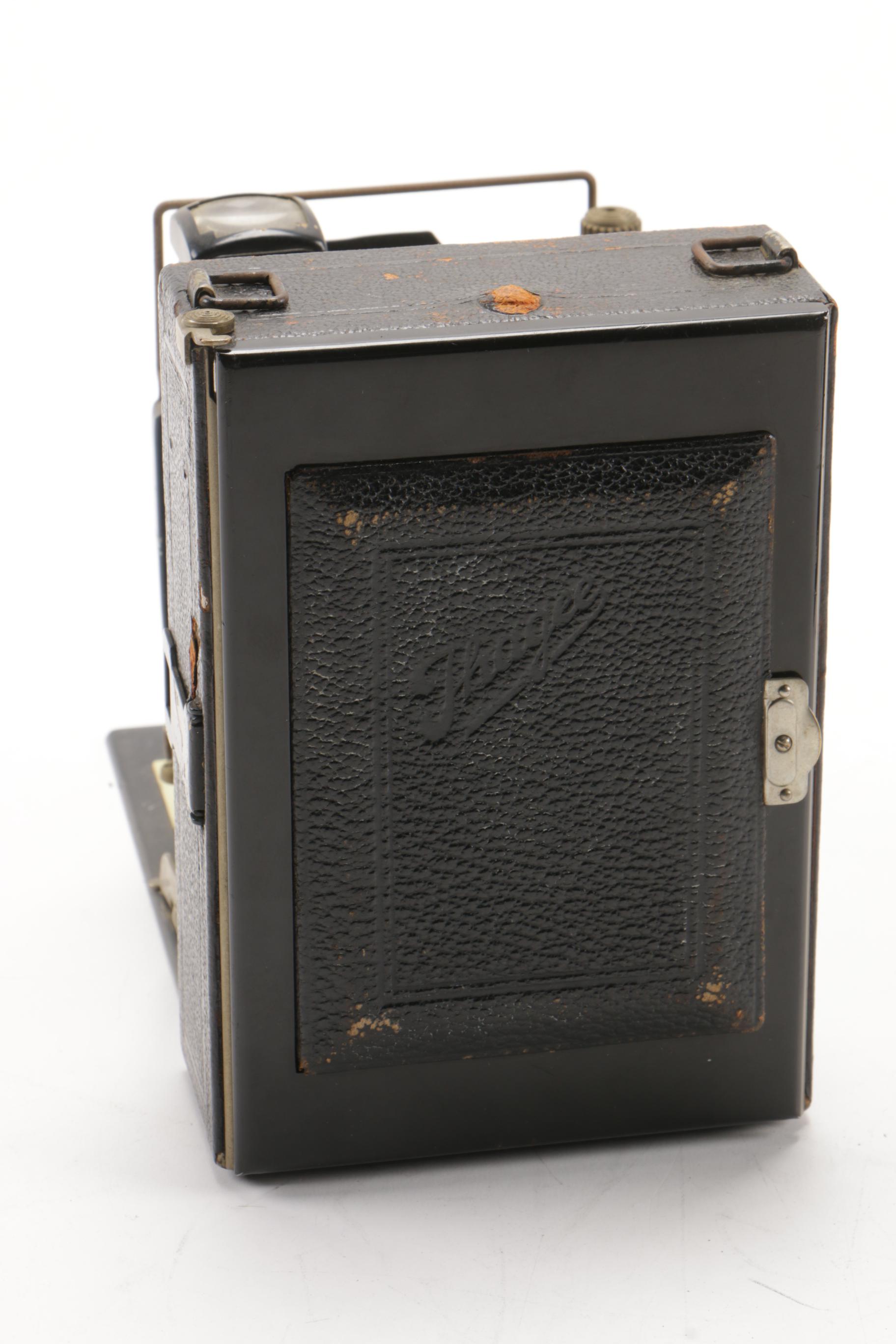 Zeiss Ikon and Nagel German Shutter Folding Cameras, circa 1930s