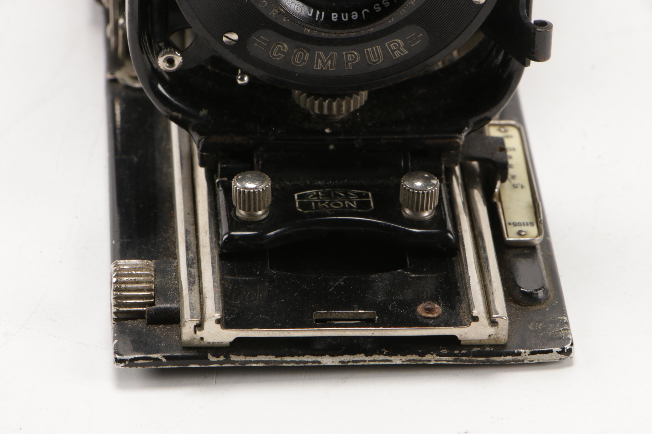 Zeiss Ikon and Nagel German Shutter Folding Cameras, circa 1930s