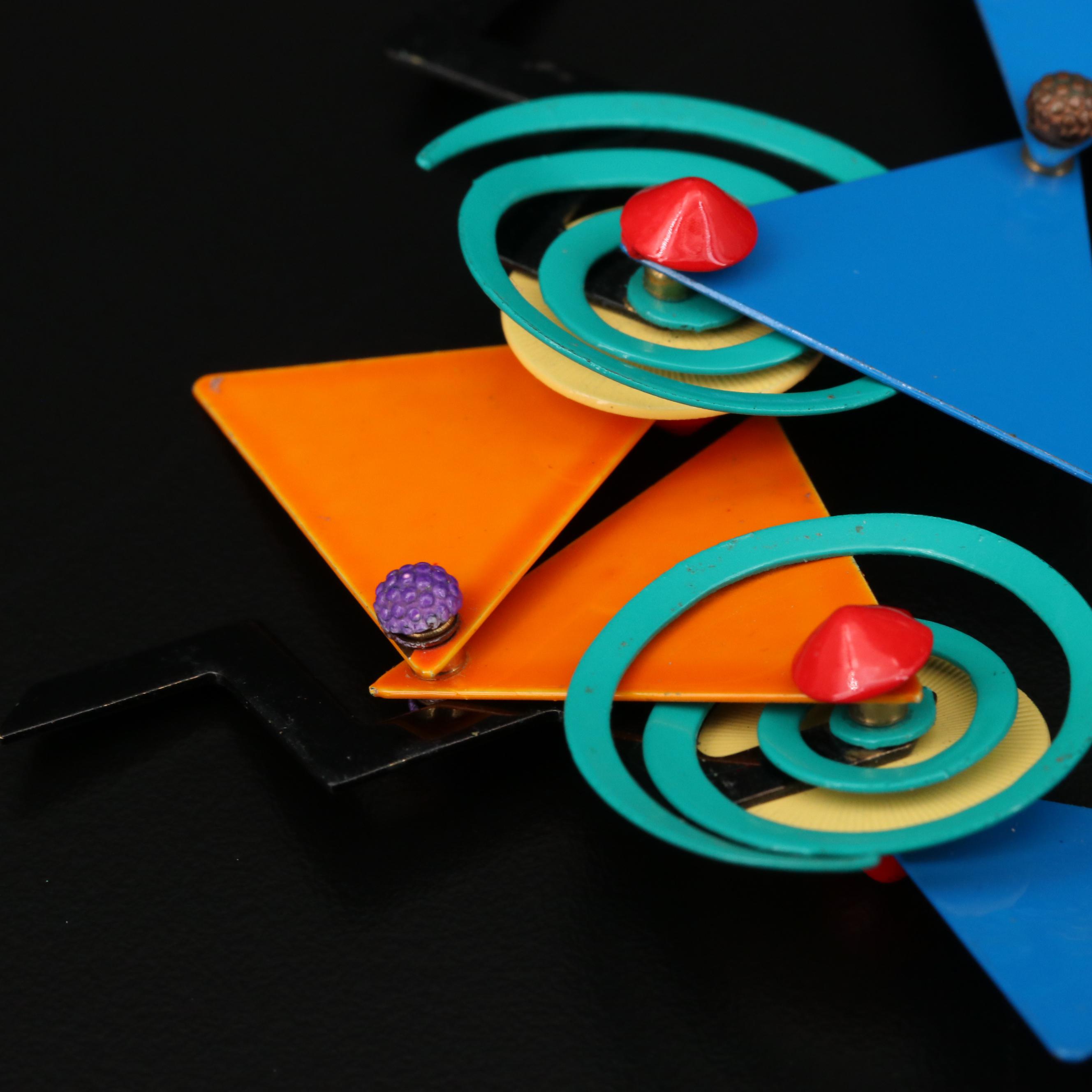 Eve Kaplin Memphis Era Kinetic Necklace