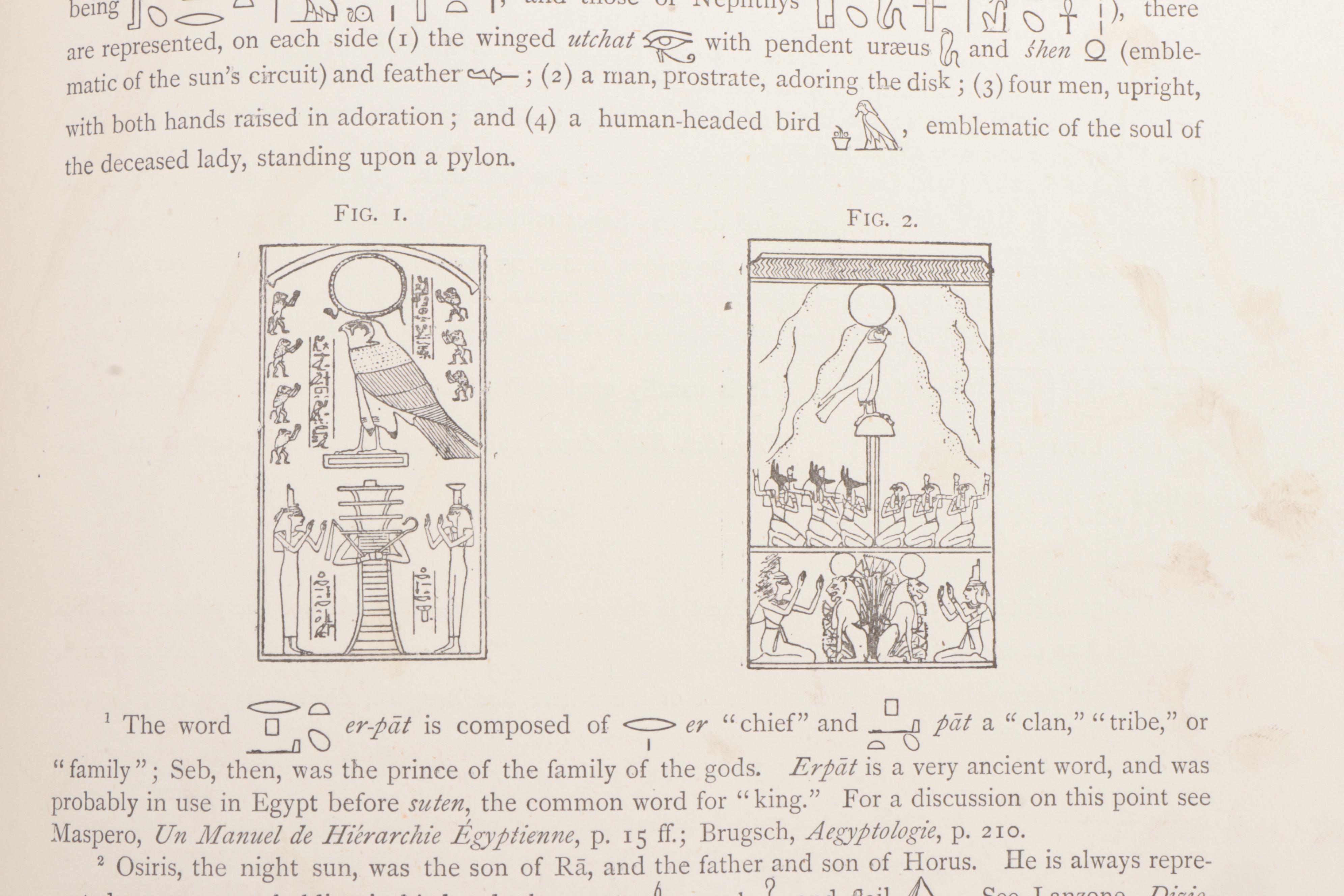 1895 First Edition "The Book of the Dead: The Papyrus of Ani" by E.A. Wallis