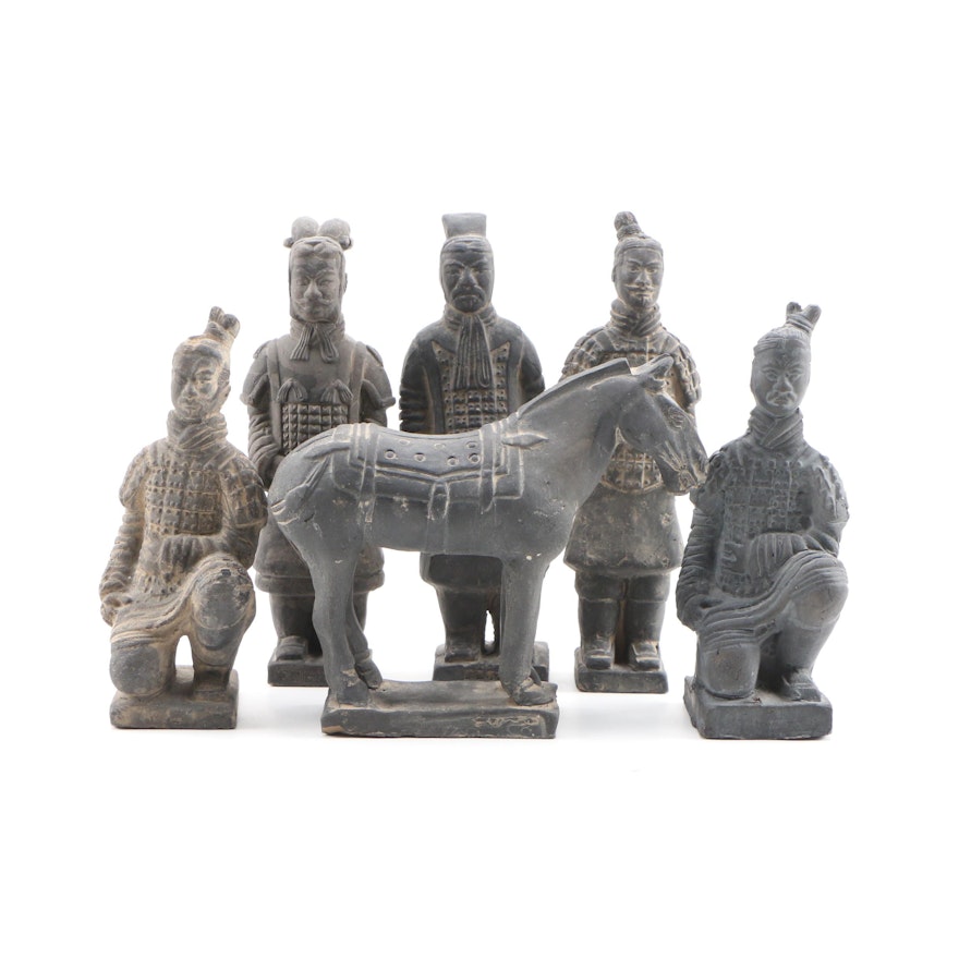 Chinese Replica Terracotta Warriors and Horse