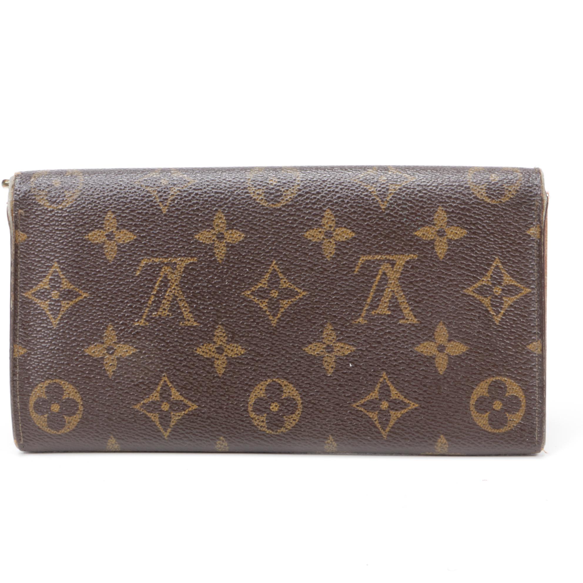 Louis Vuitton Monogram Canvas Sarah Wallet