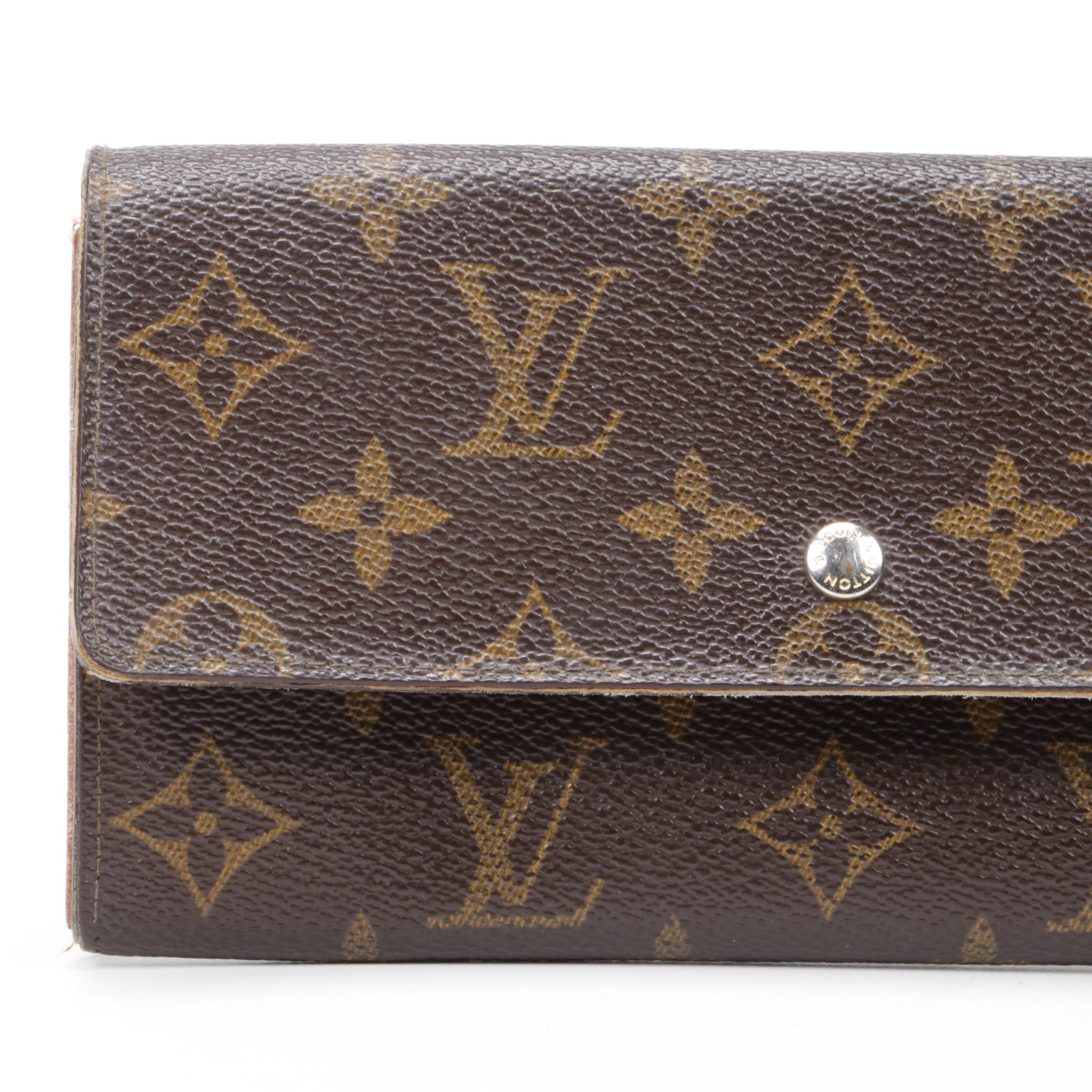 Louis Vuitton Monogram Canvas Sarah Wallet