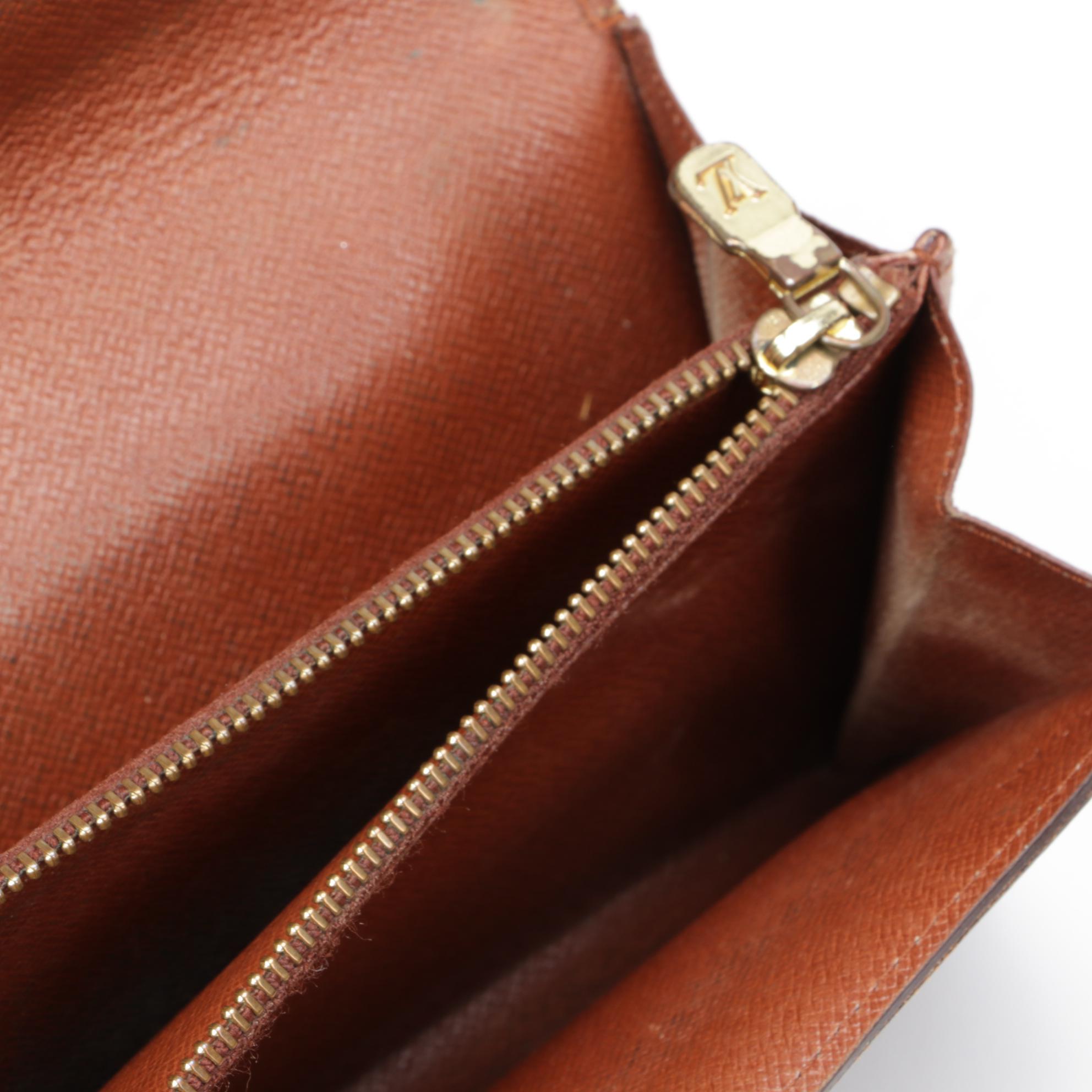 Louis Vuitton Monogram Canvas Sarah Wallet