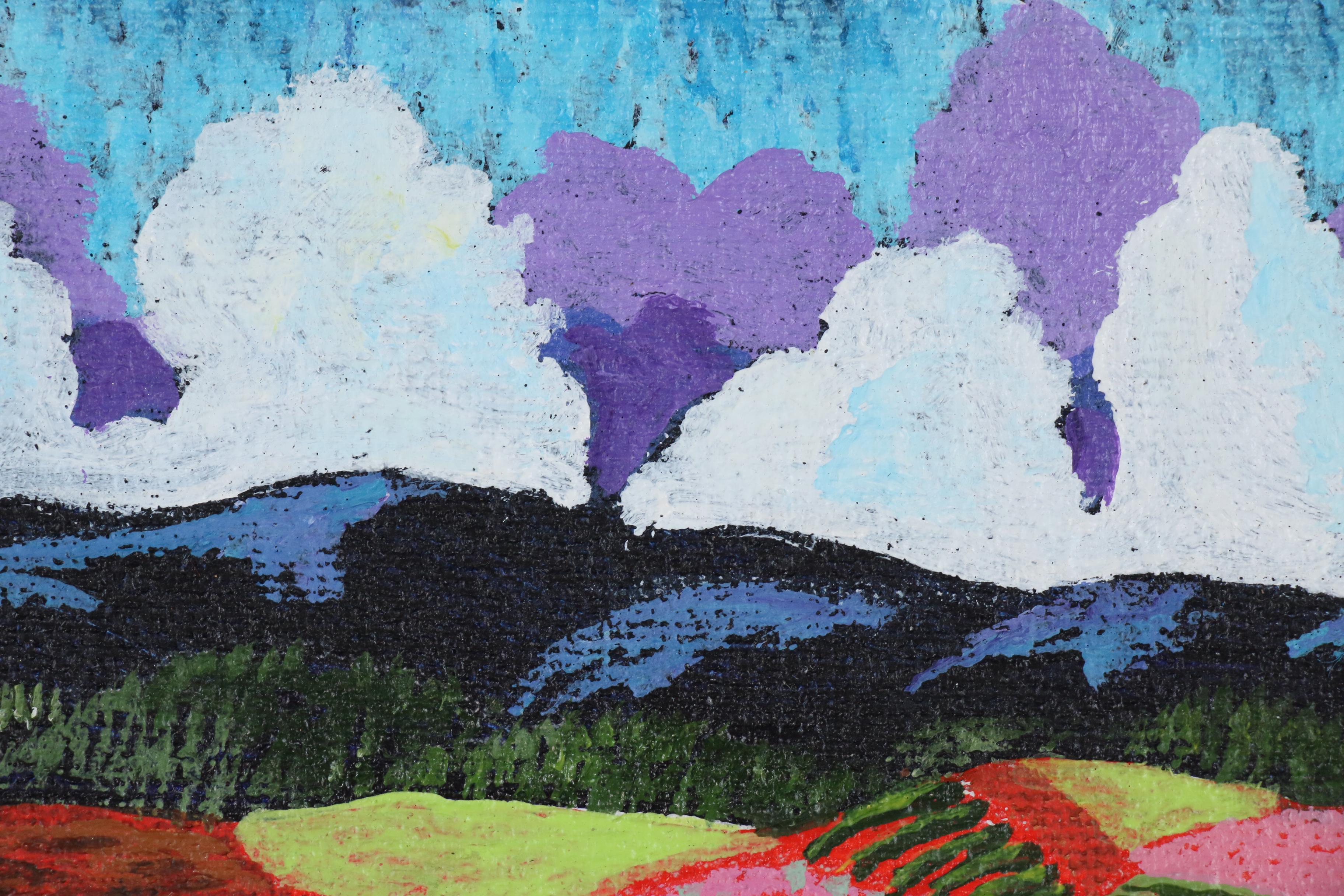 Gene Brown Acrylic Painting "Reflections of Home-Study"