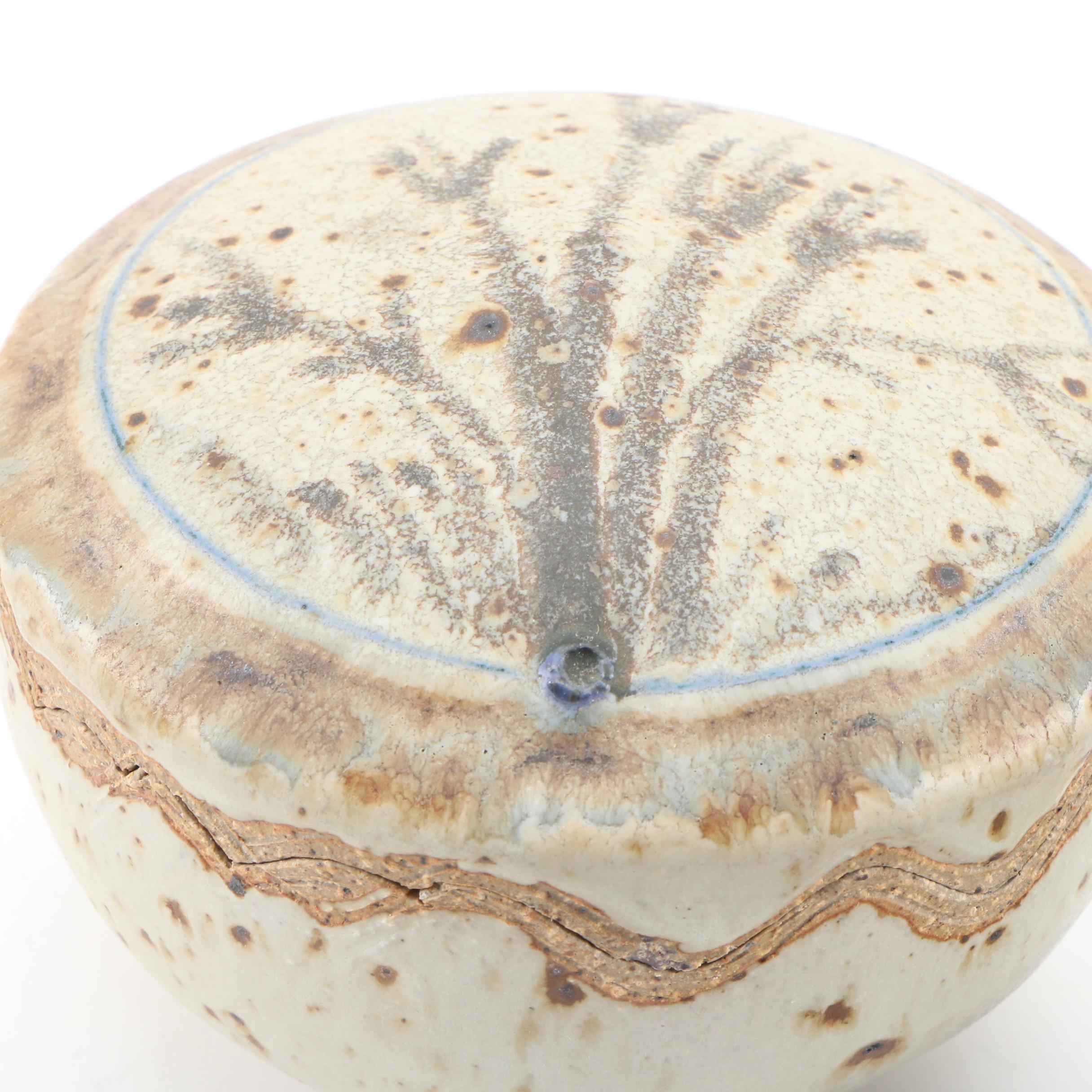 Schmidt and Other Studio Pottery Serveware and Table Accessories