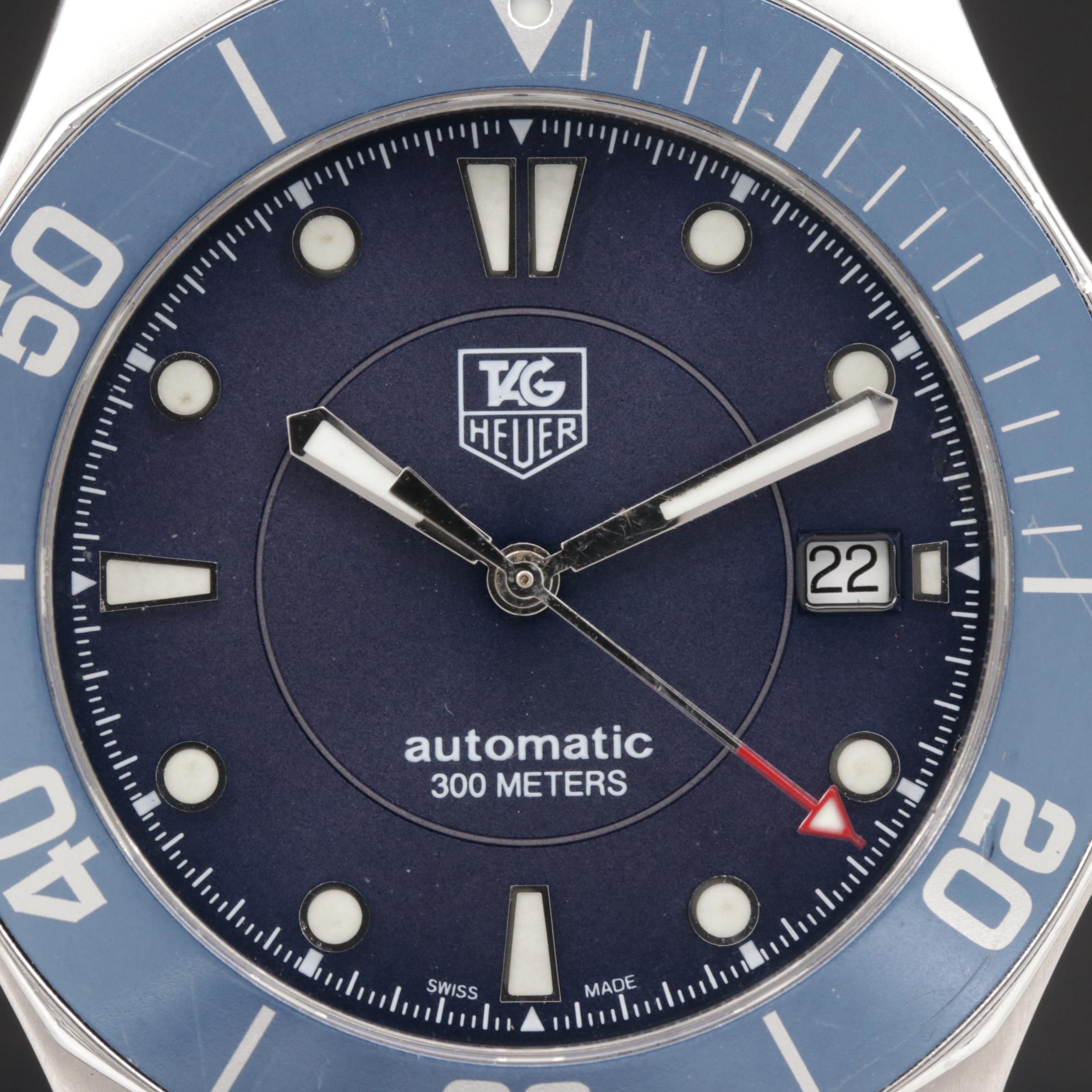 TAG Heuer Stainless Steel 300 Meter Automatic Watch