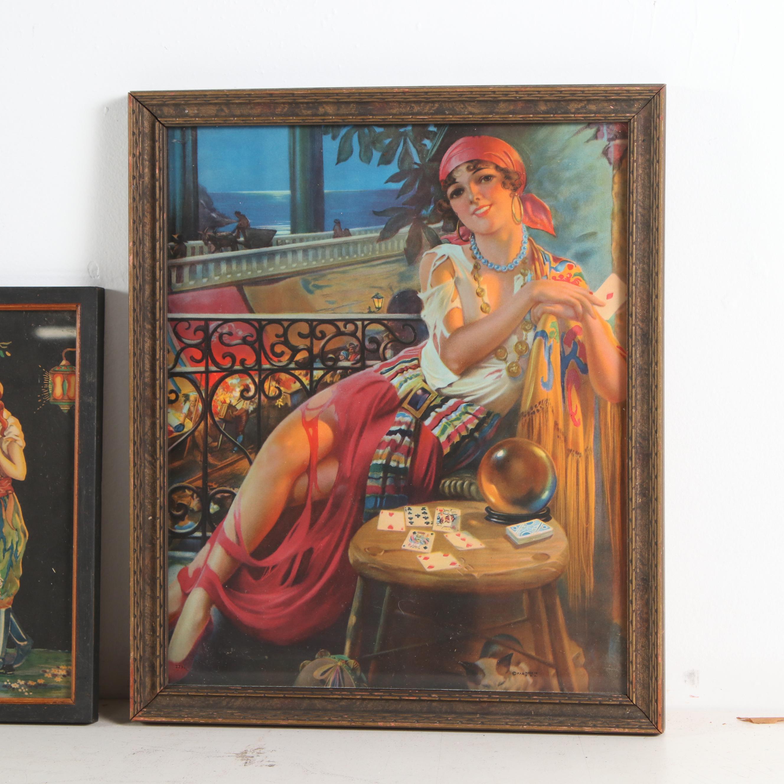 Fantastical and Whimsical Themed Halftone Prints, 1920s