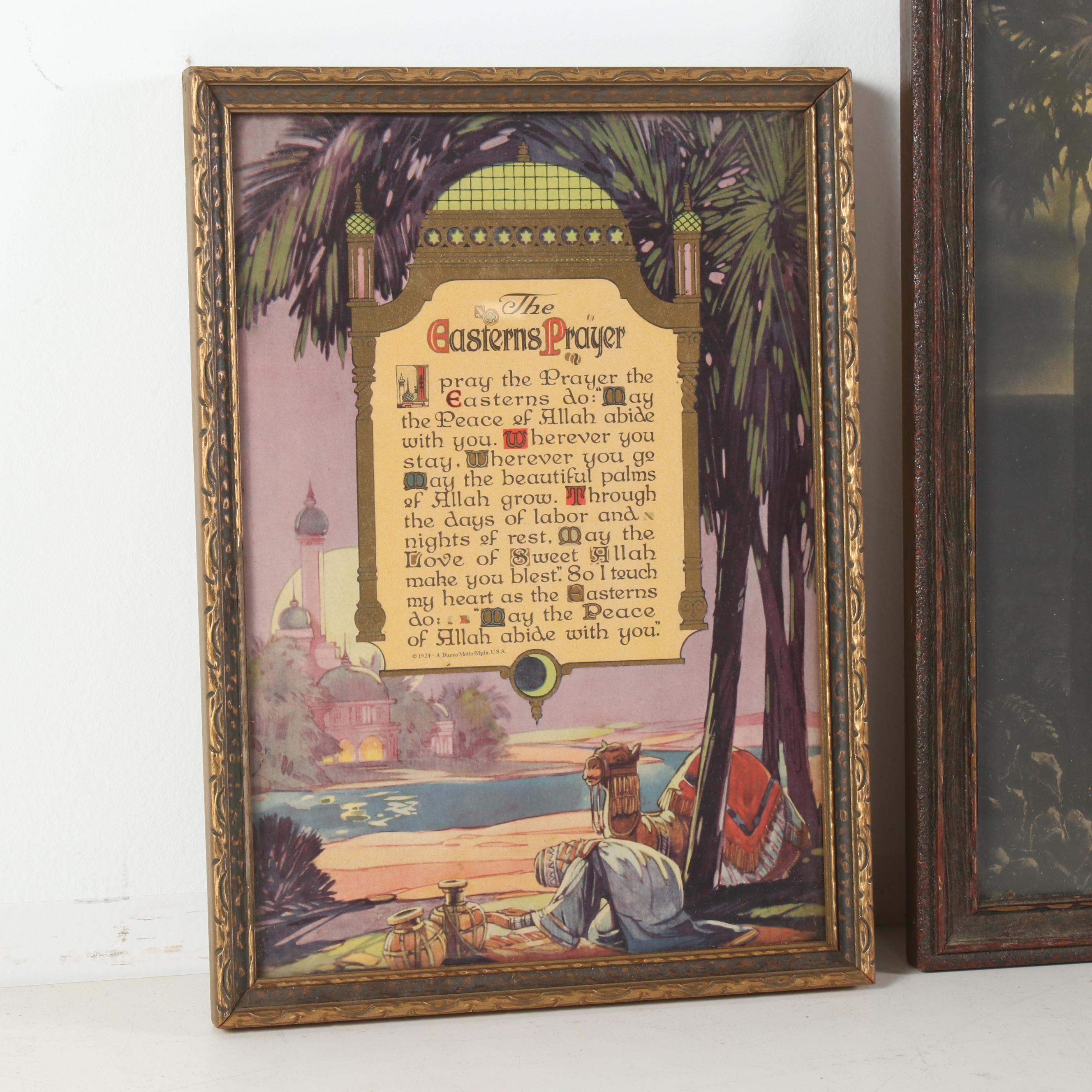 Fantastical and Whimsical Themed Halftone Prints, 1920s