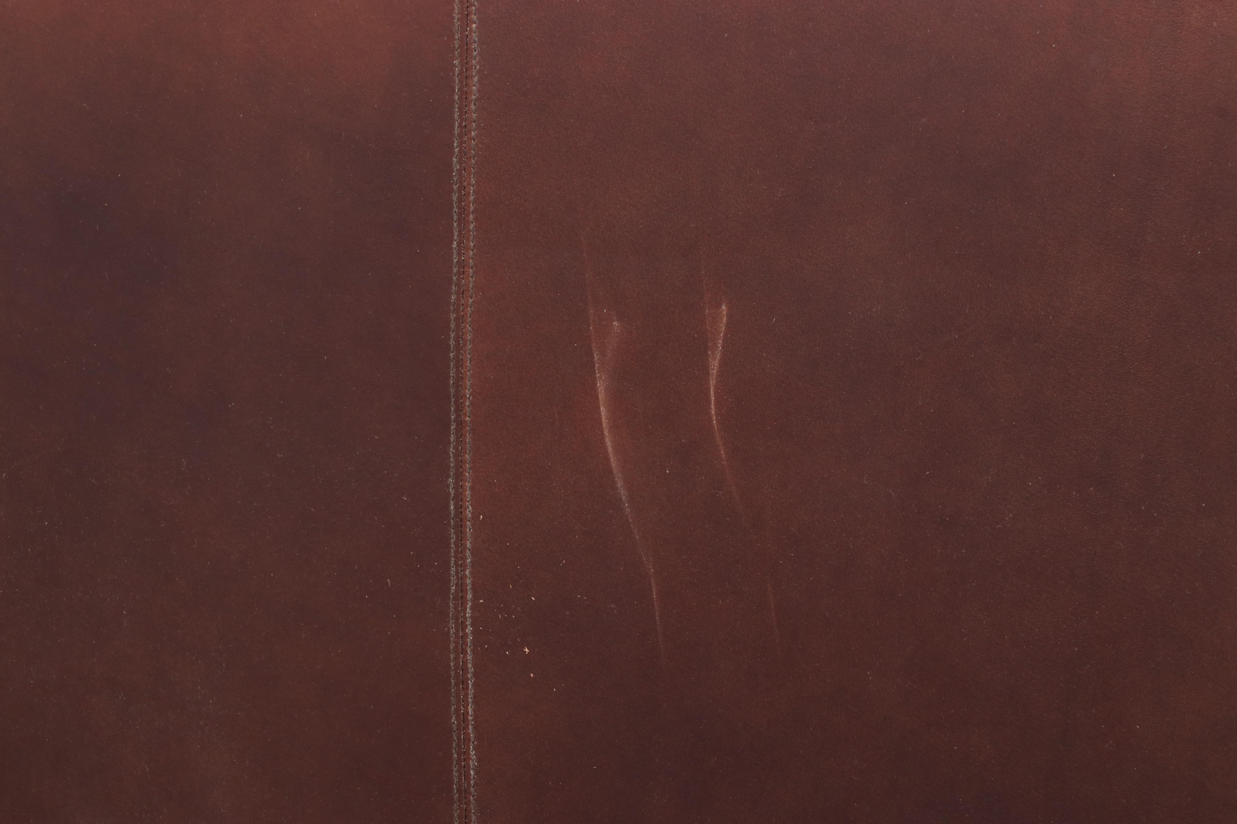 Stanley Furniture Leather Upholstered Queen Sized Bed Frame