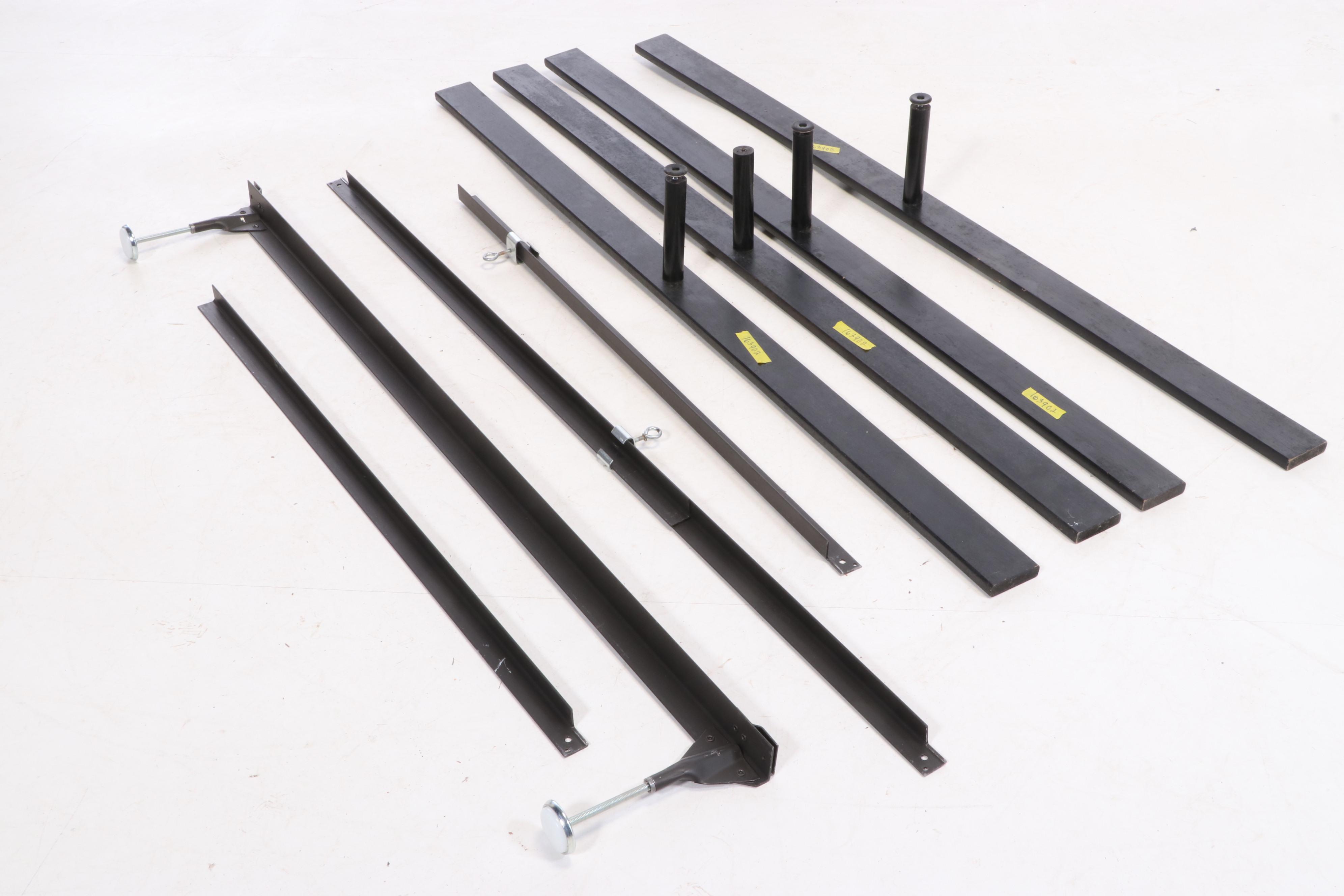 Stanley Furniture Leather Upholstered Queen Sized Bed Frame