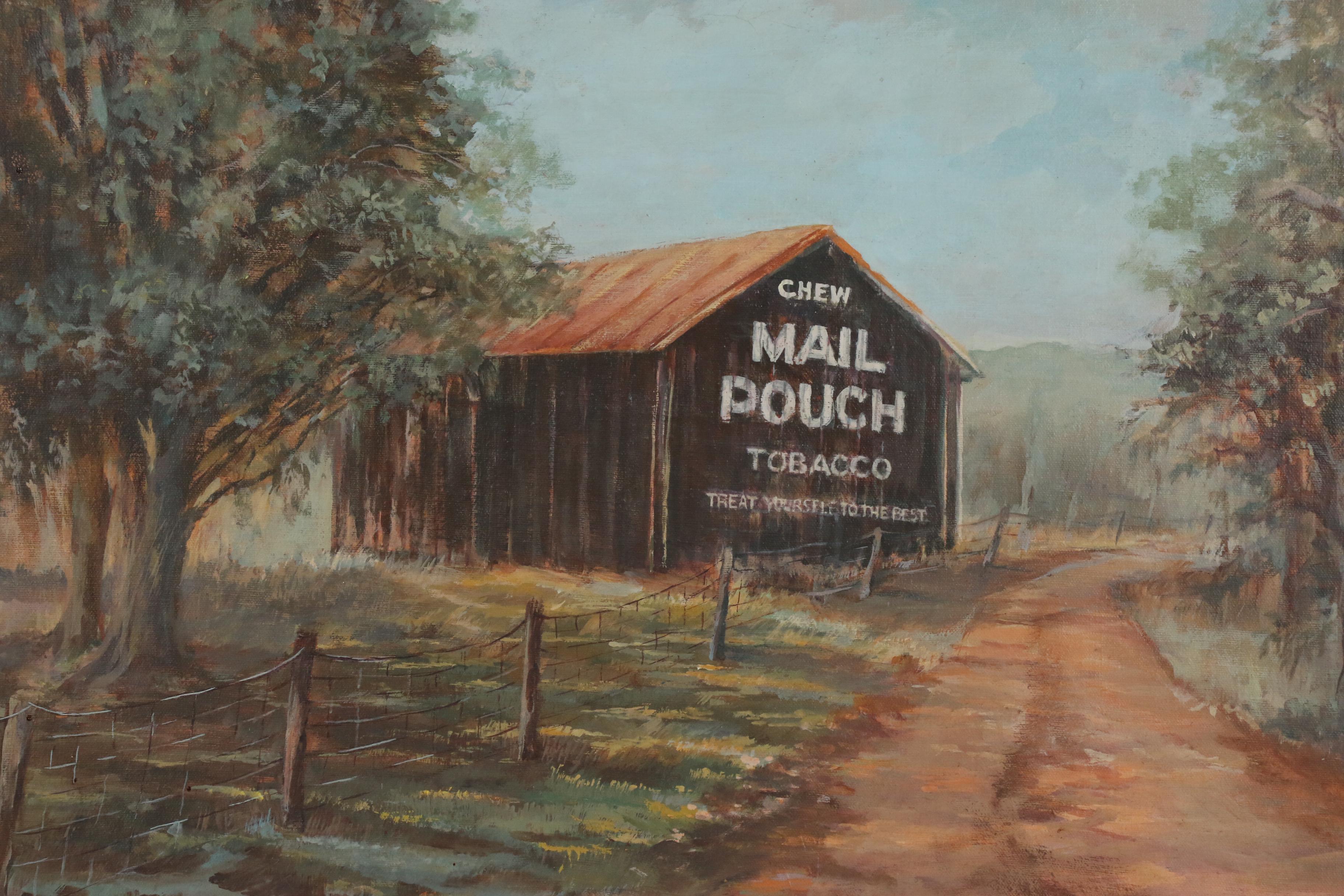 Beverly Bauer Landscape Oil Painting, Mid 20th Century