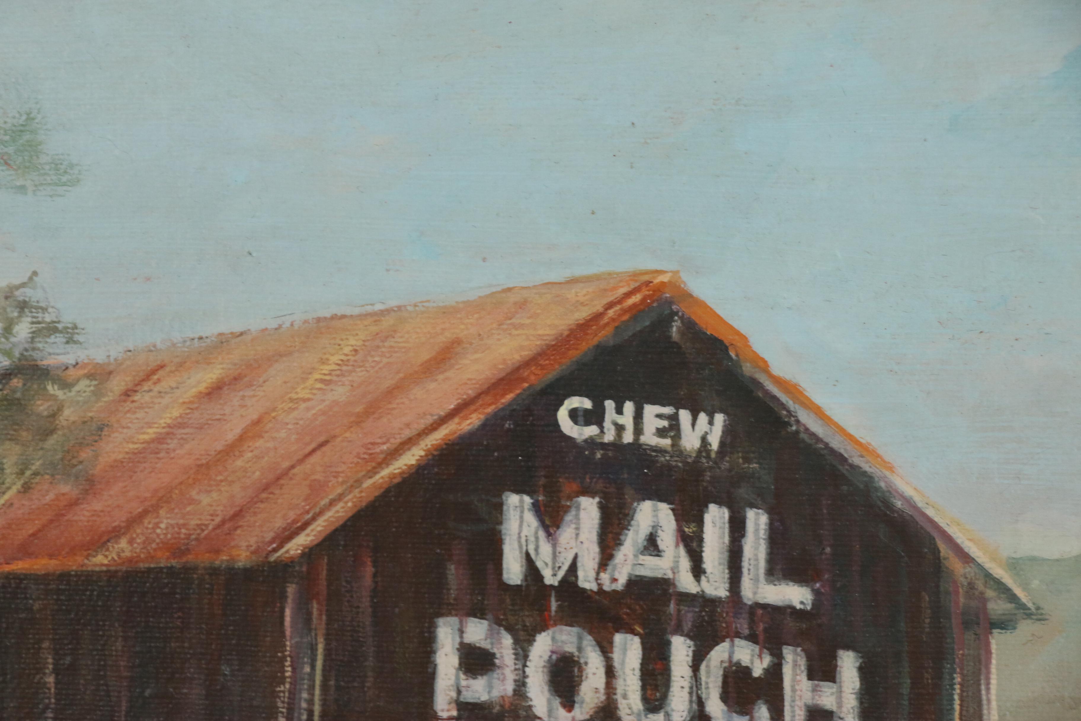 Beverly Bauer Landscape Oil Painting, Mid 20th Century