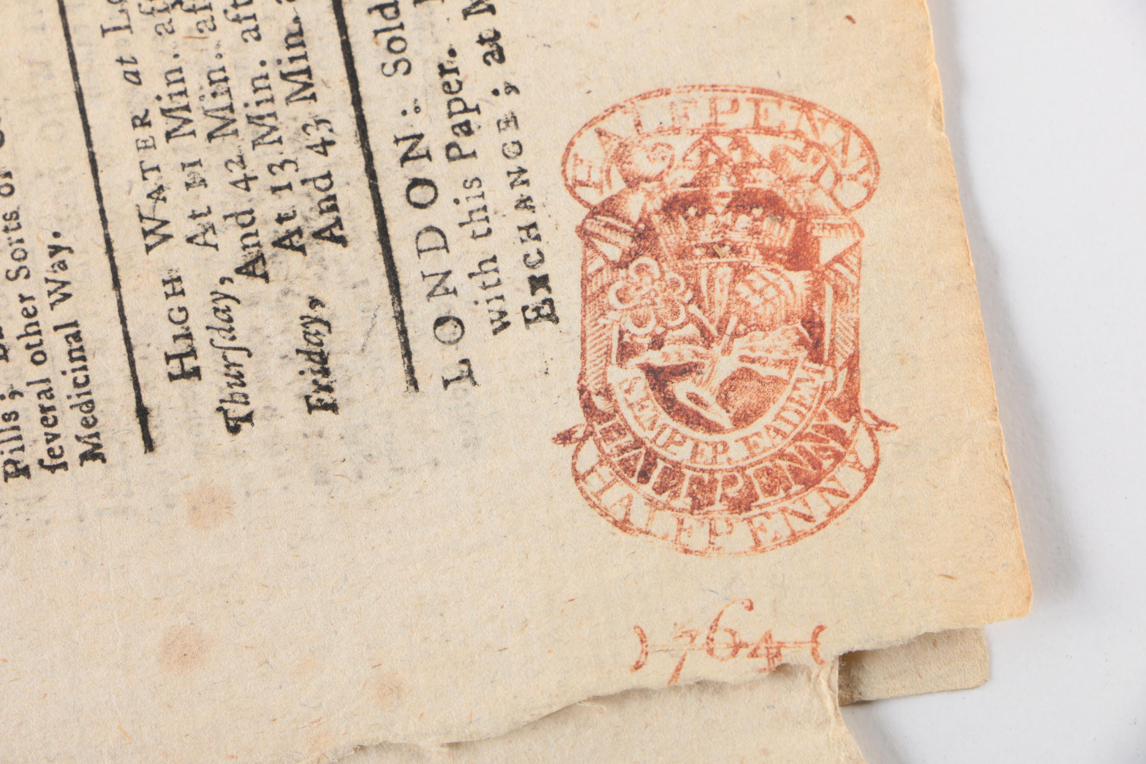 "Lloyd's Evening Post" with Reports on American Revolutionary War, 29 March 1780