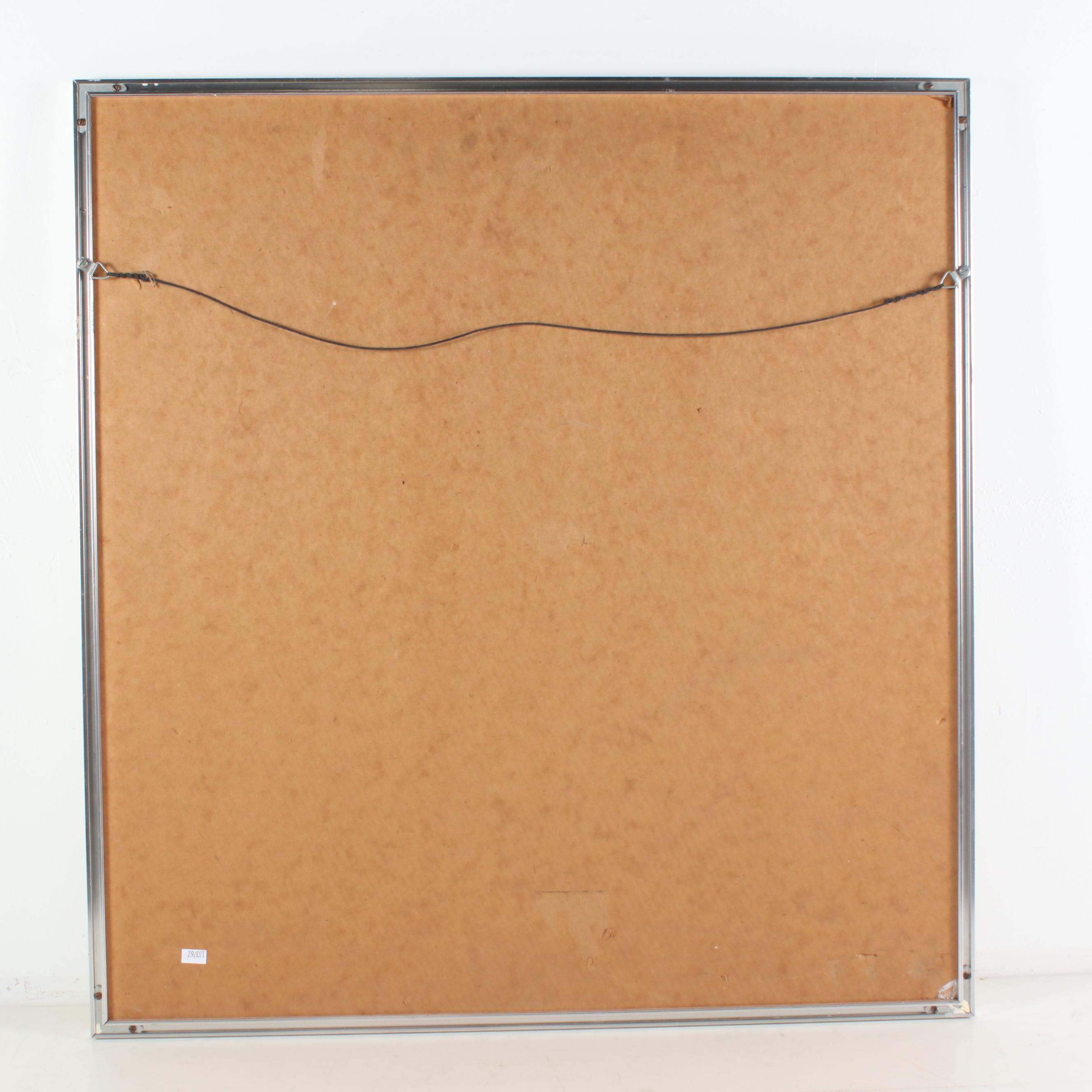 Knox Martin Abstract Lithograph