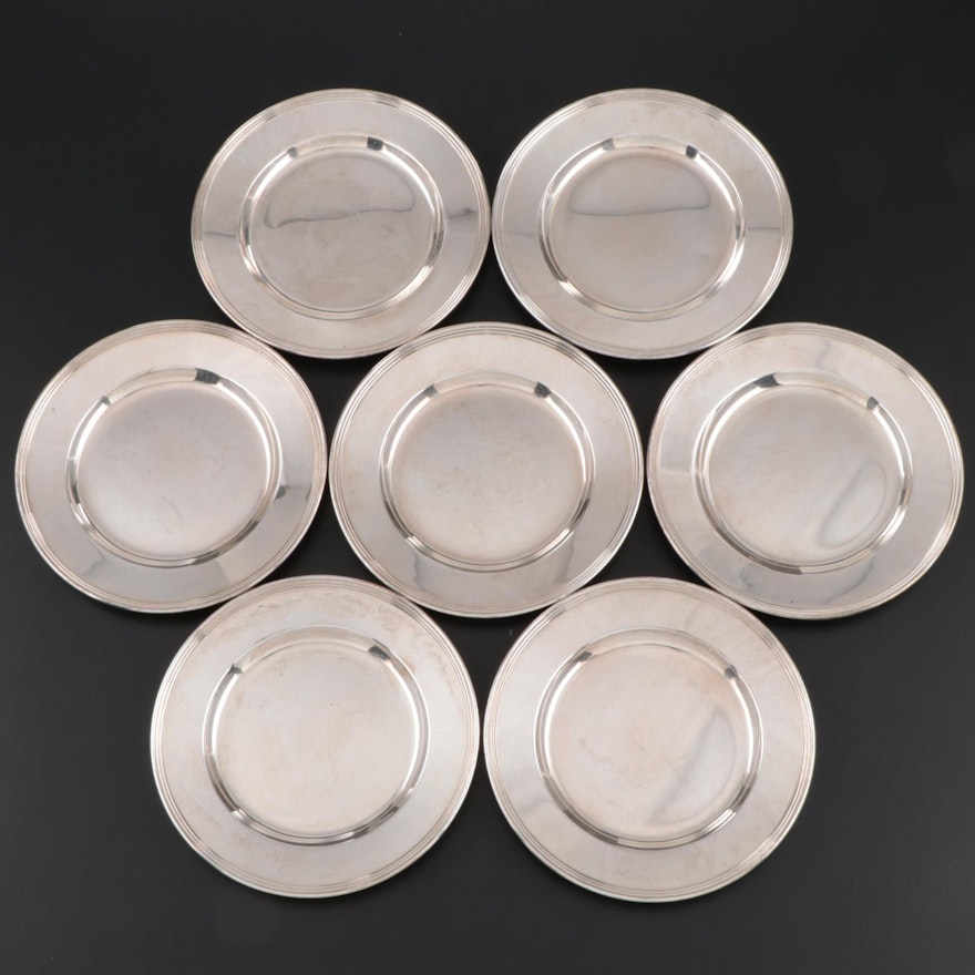 International "Lord Saybrook" Sterling Silver Bread and Butter Plates