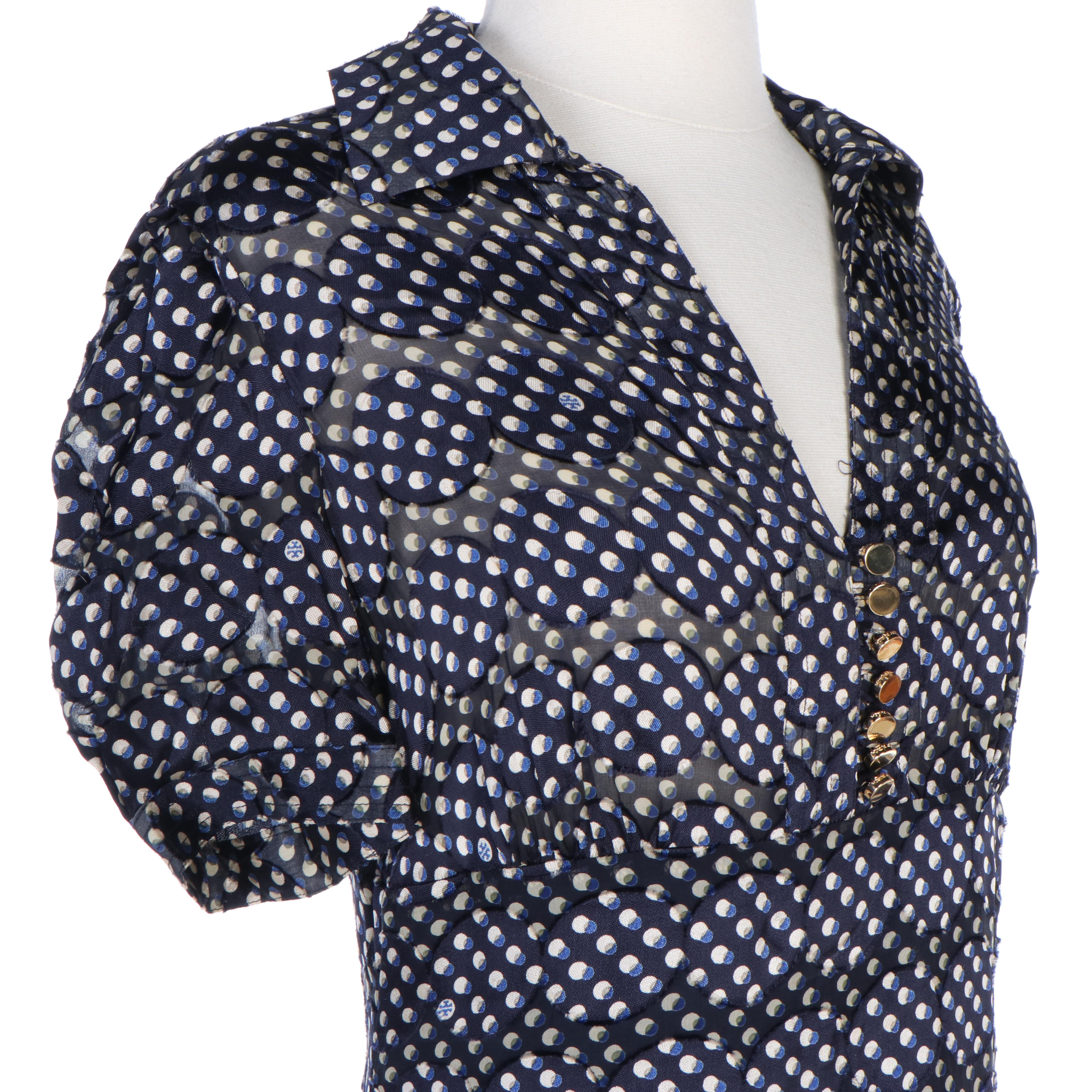 Tory Burch Silk Print Belted Shift and Empire Waist Dresses