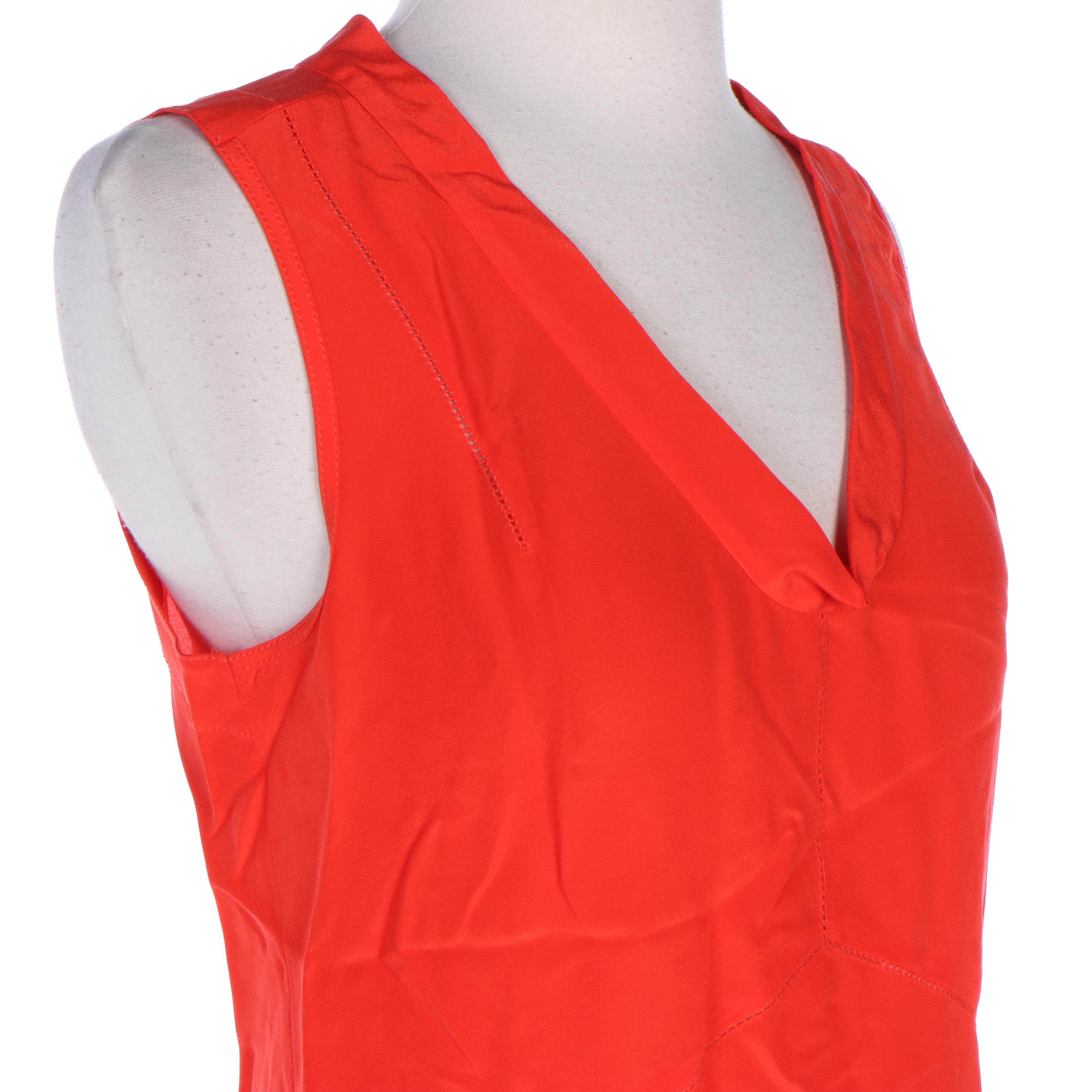 Rivamonti Wool/Silk Blend Cardigan and Tory Burch Silk Sleeveless Blouse