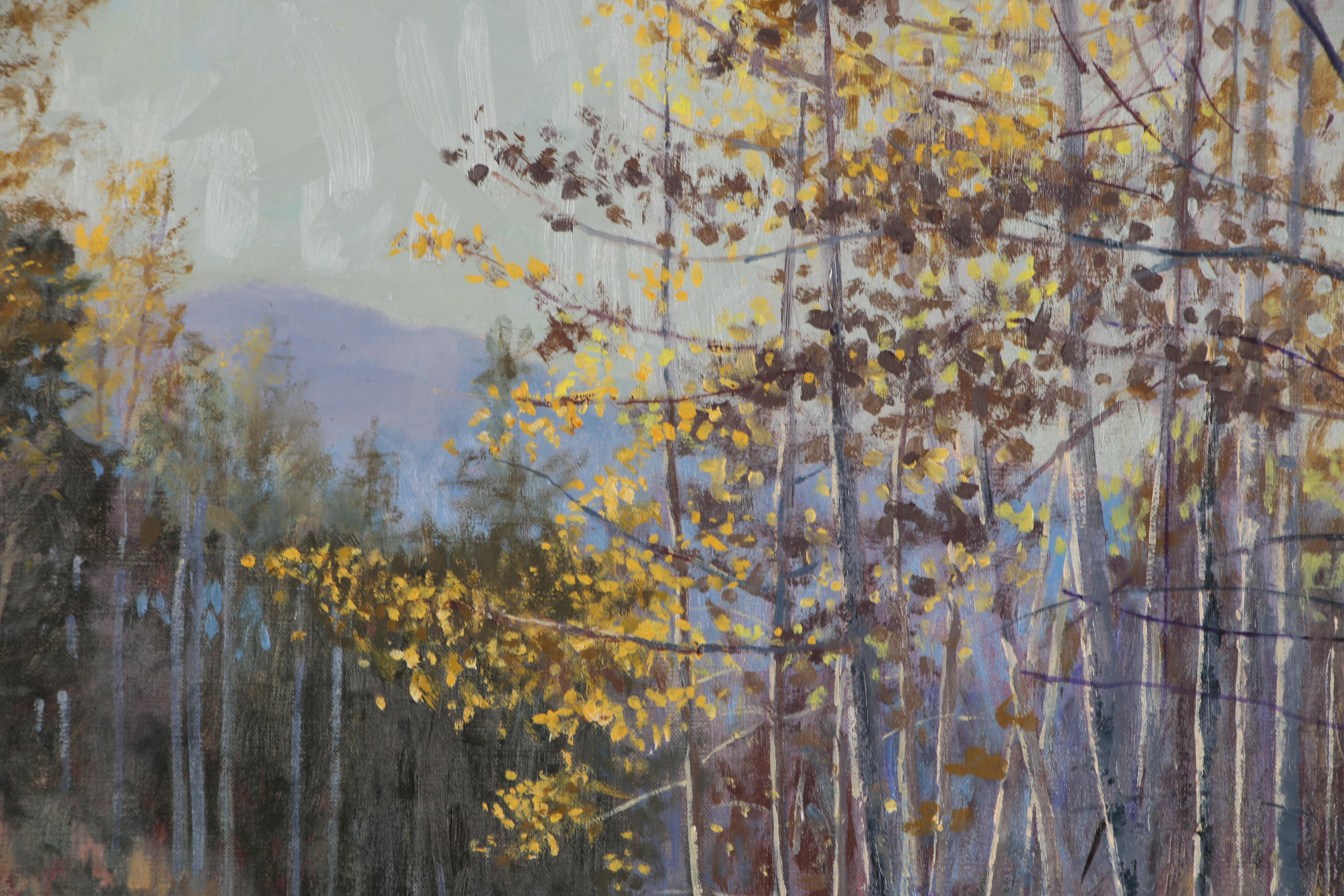 William H. Atkins Impressionist Landscape Oil Painting, 20th Century