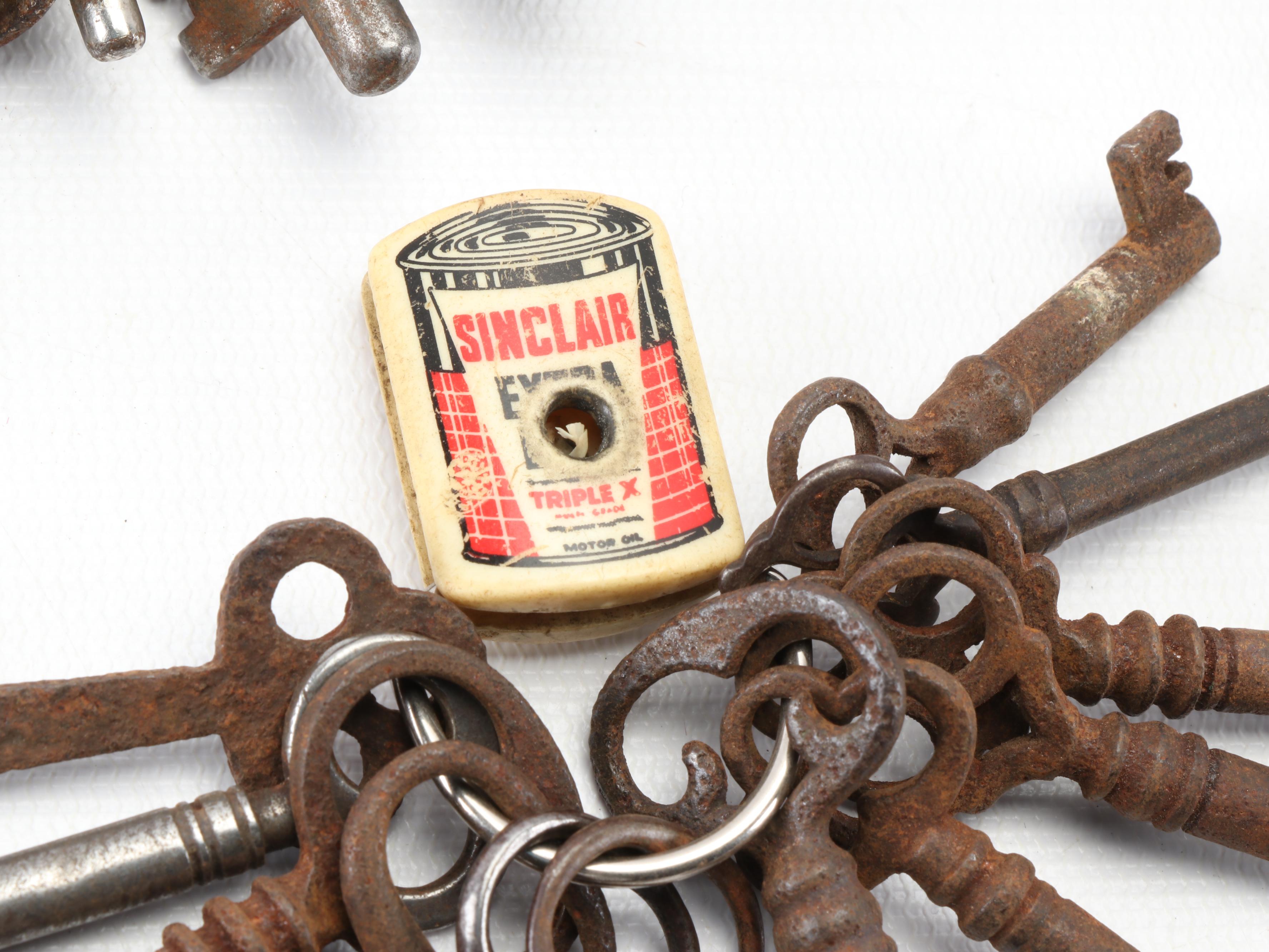 Skeleton and Industrial Keys Including Mosler Lock Co. Cincinnati, Ohio