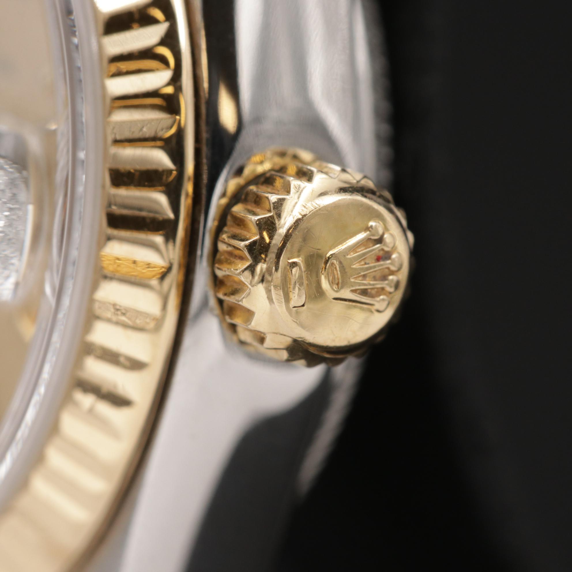 Rolex Datejust 18K Gold and Stainless Steel Automatic Watch