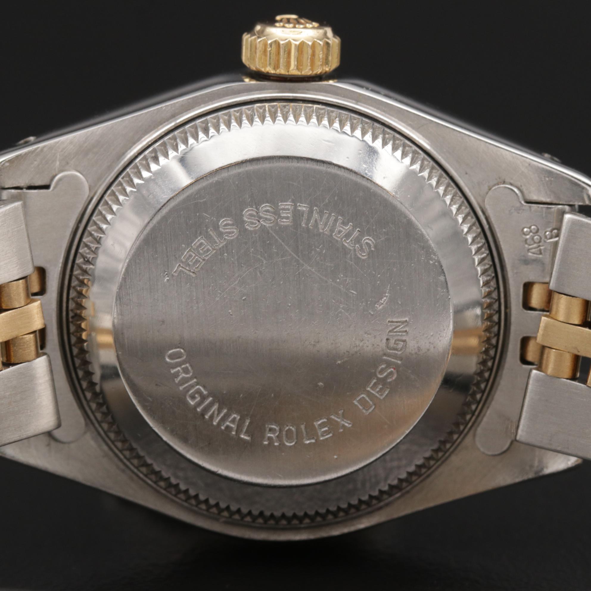 Rolex Datejust 18K Gold and Stainless Steel Automatic Watch