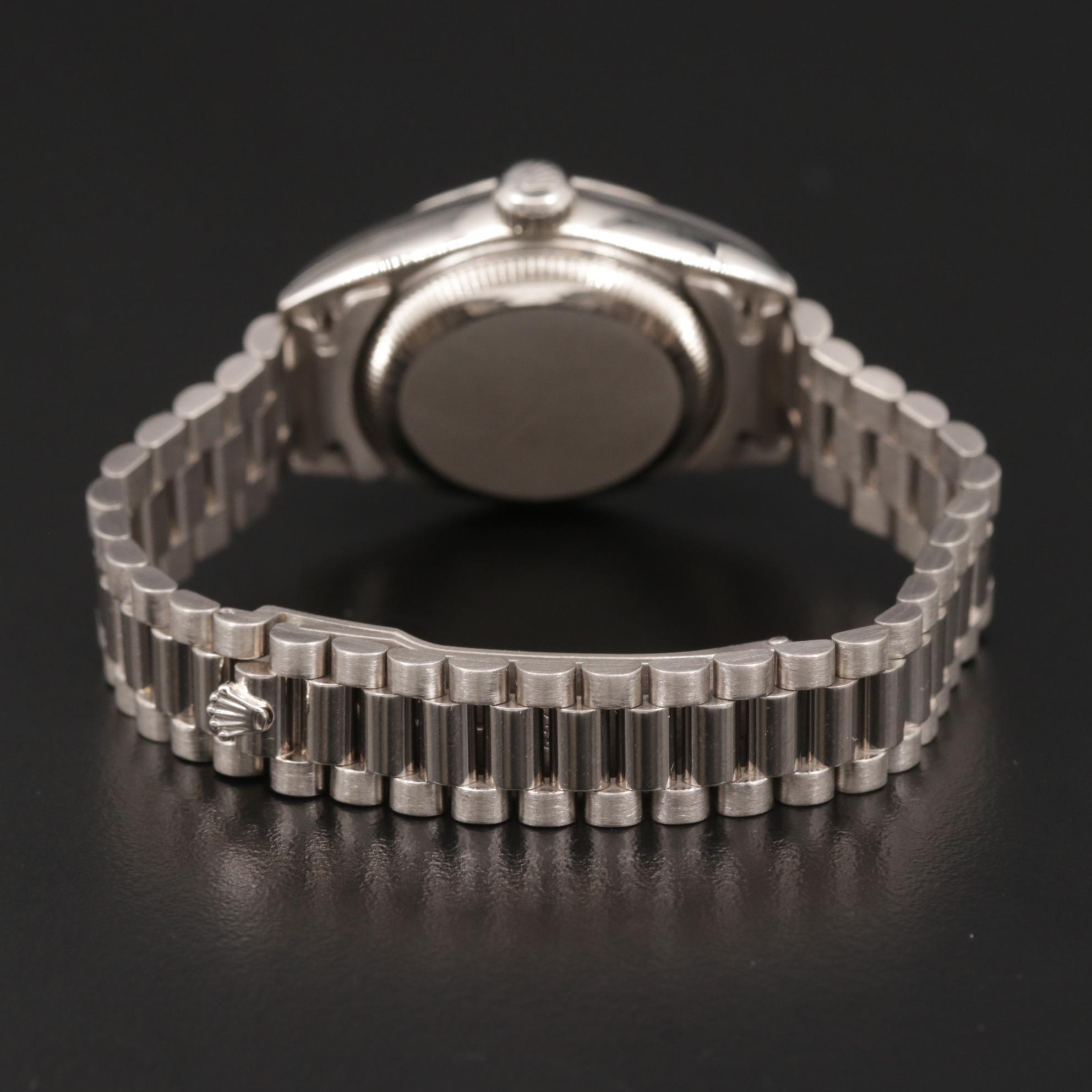 2000 Rolex Model 79179 18K Gold and Diamond Dial Automatic Watch