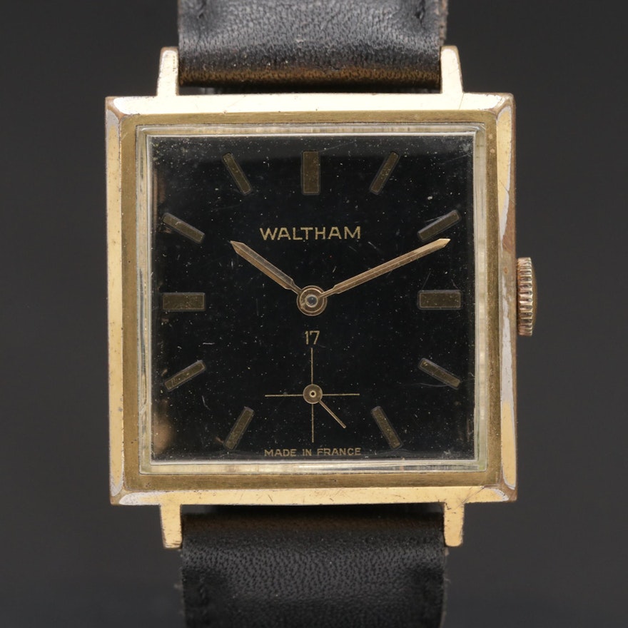 Waltham French Made Stem Wind Wristwatch