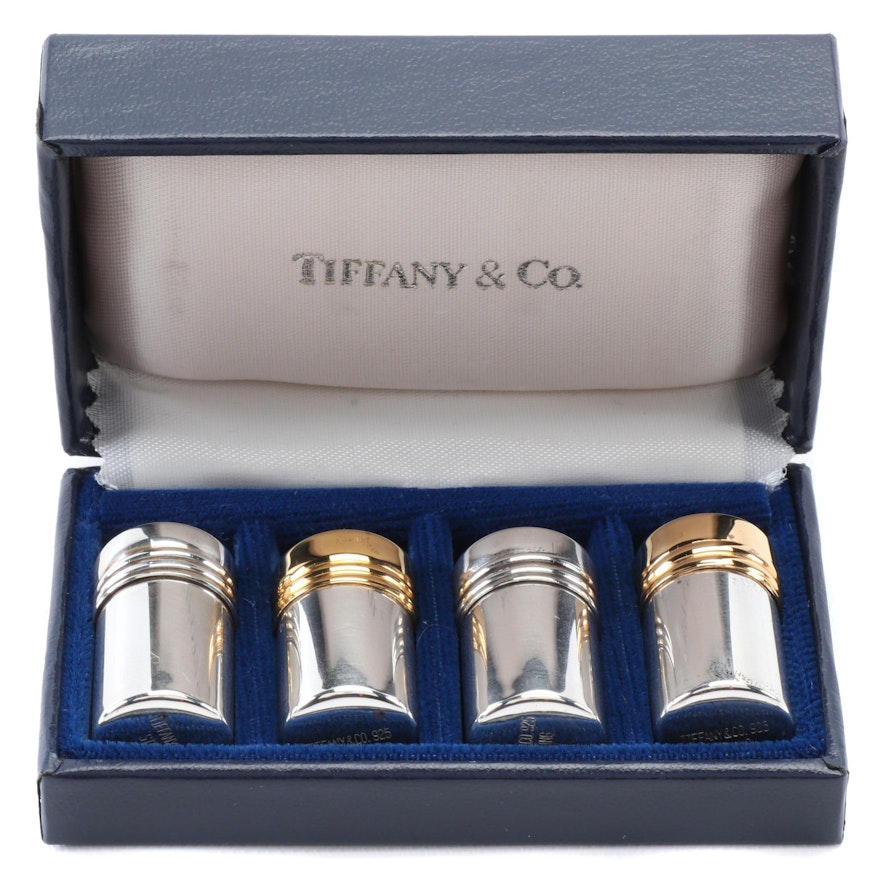 Tiffany & Co. Sterling Silver Individual Salt and Pepper Shakers