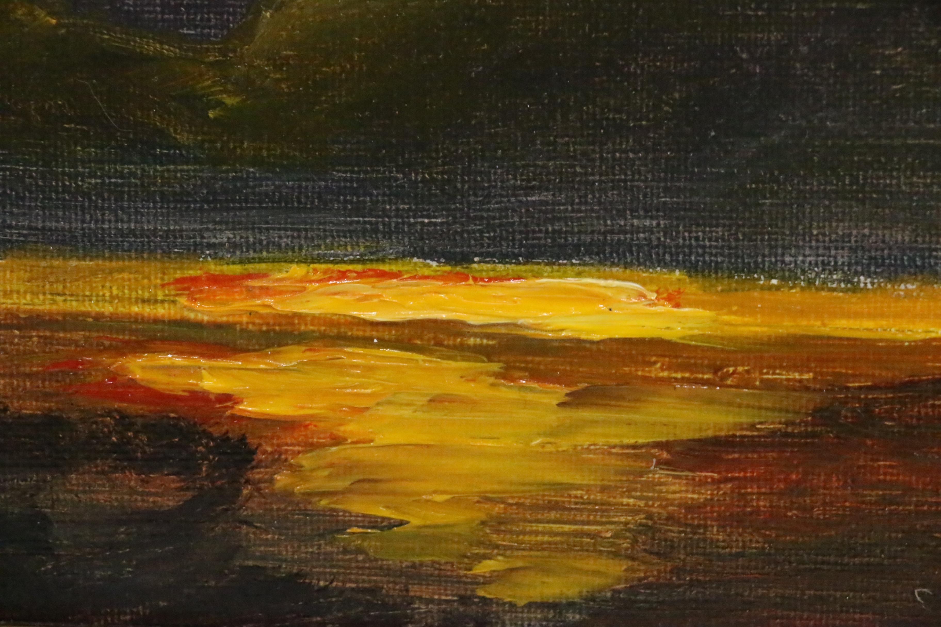 Robert Lackney Oil Painting "Night Prayers"