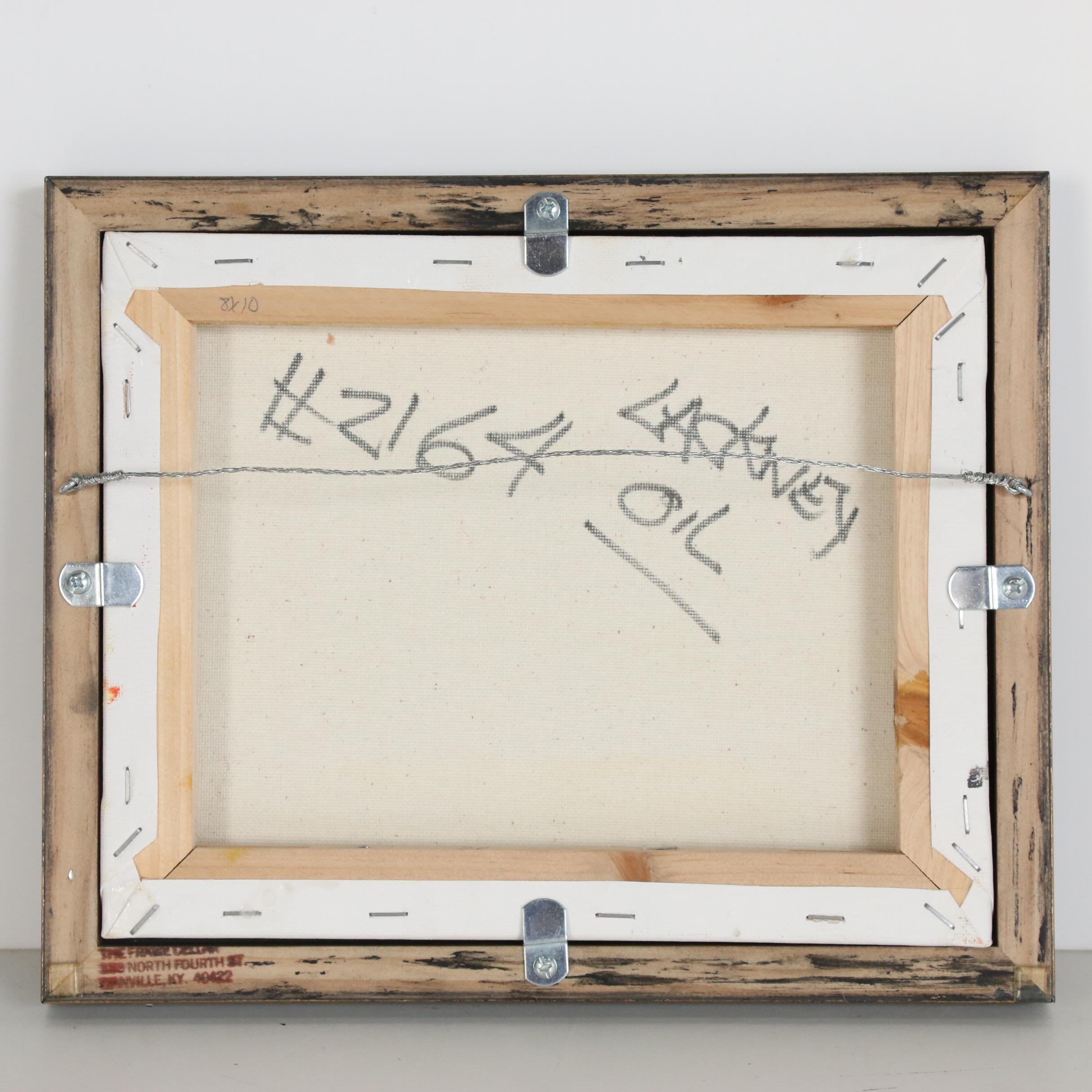 Robert Lackney Oil Painting "Night Prayers"