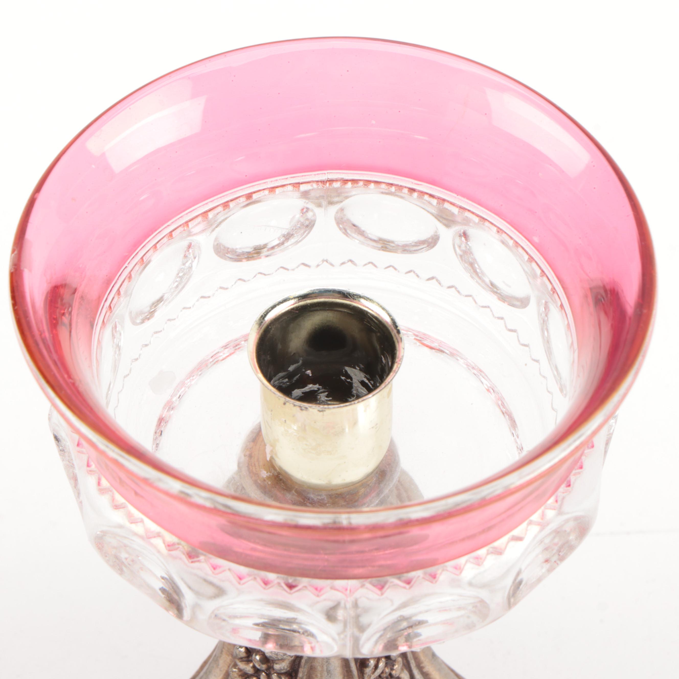 Tiffin-Franciscan "King's Crown" Ruby Flashed Dinnerware and Stemware