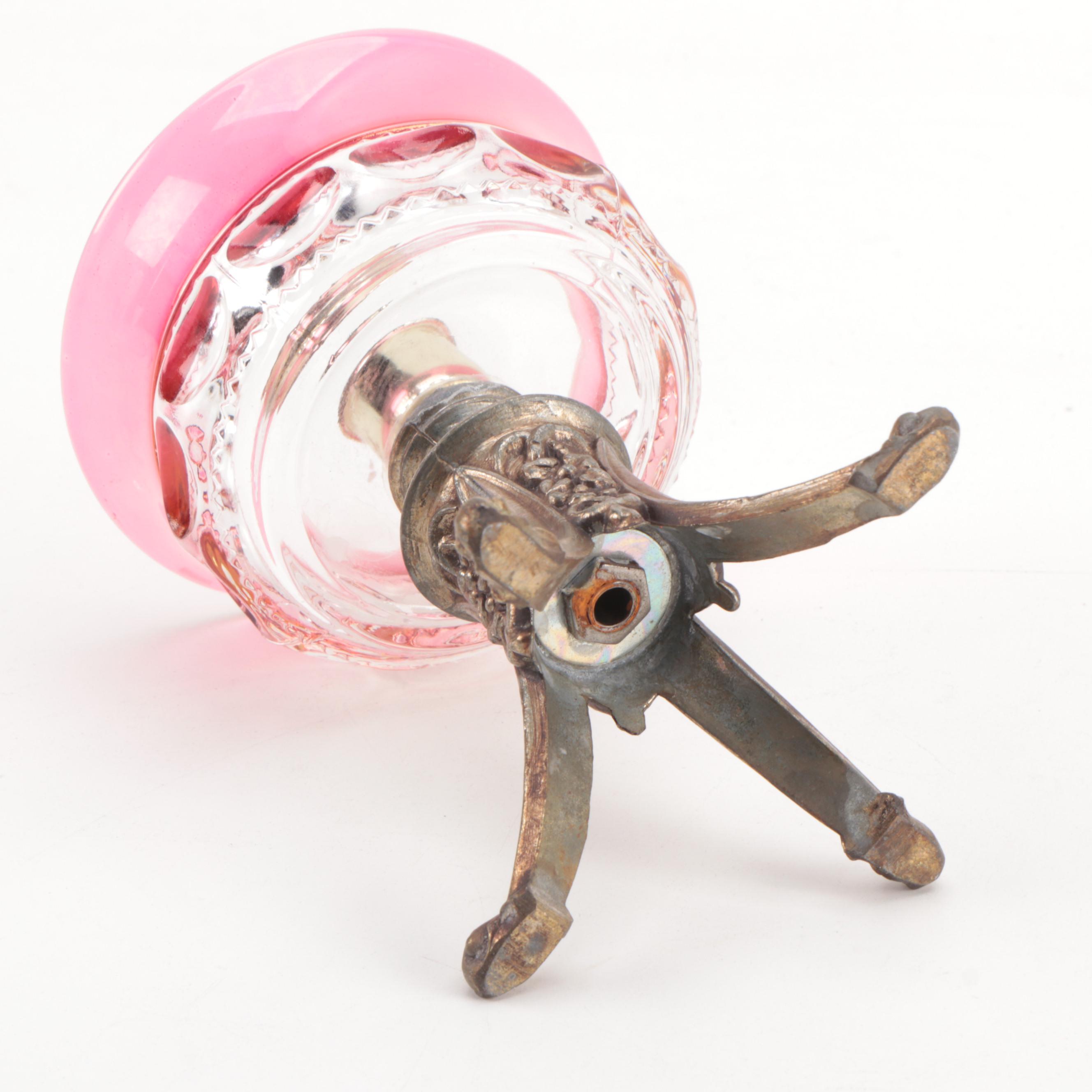 Tiffin-Franciscan "King's Crown" Ruby Flashed Dinnerware and Stemware