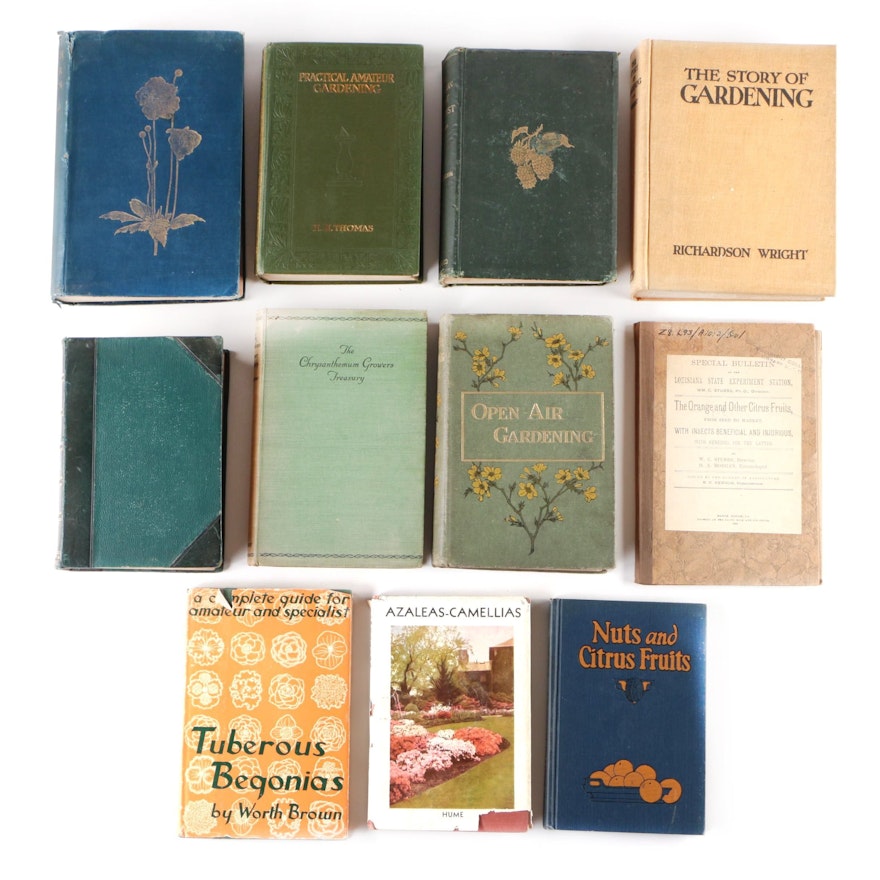 Gardening Books Featuring "Familiar Wild Flowers" by F. Edward Flume