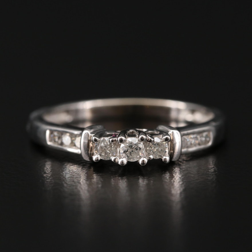 10K Diamond Ring