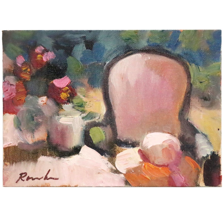 Sally Rosenbaum Still Life Oil Painting