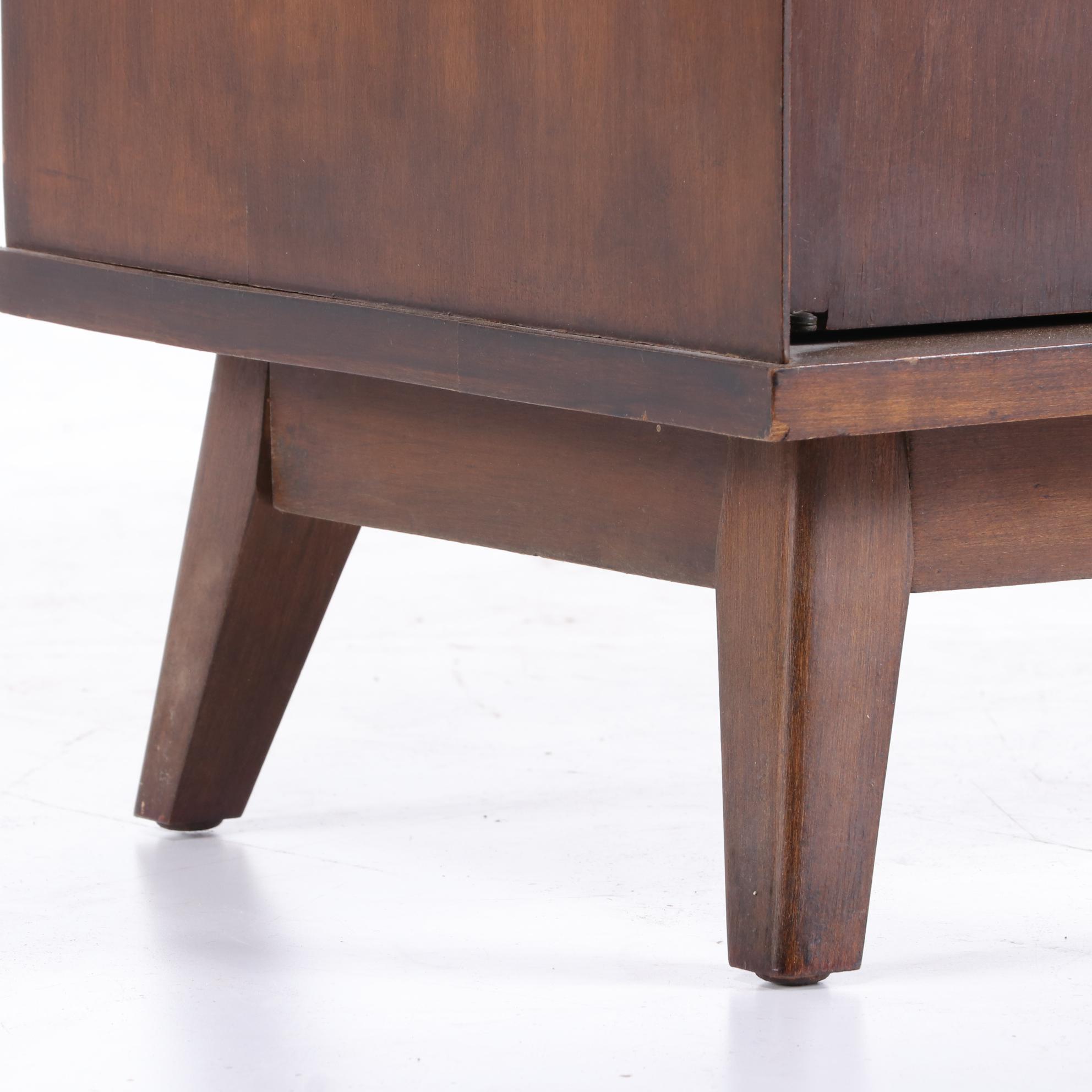 Mid Century Modern Birch China Cabinet