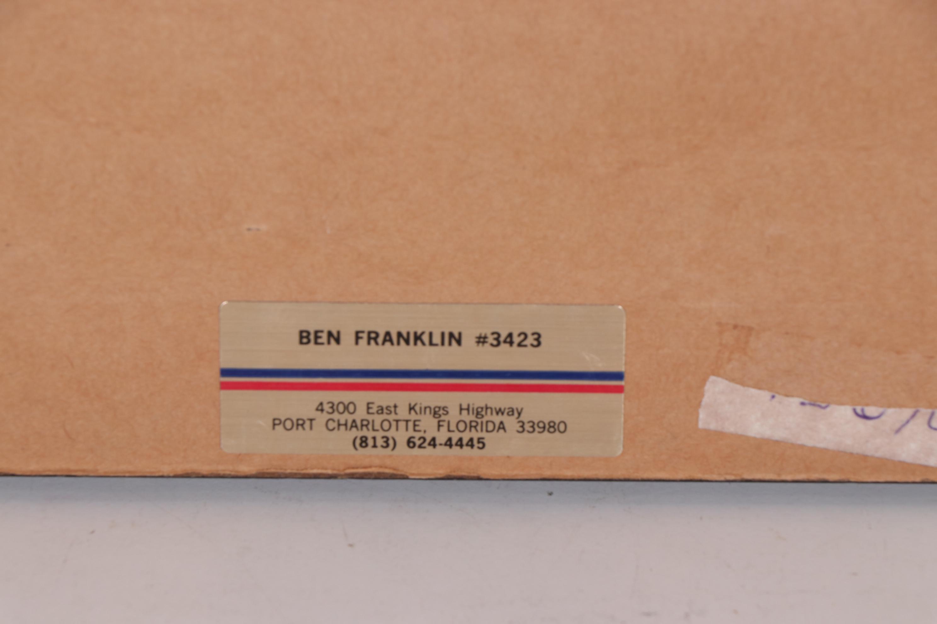 M. Vella East Asian Genre Scene Porcelain Painting, 1989