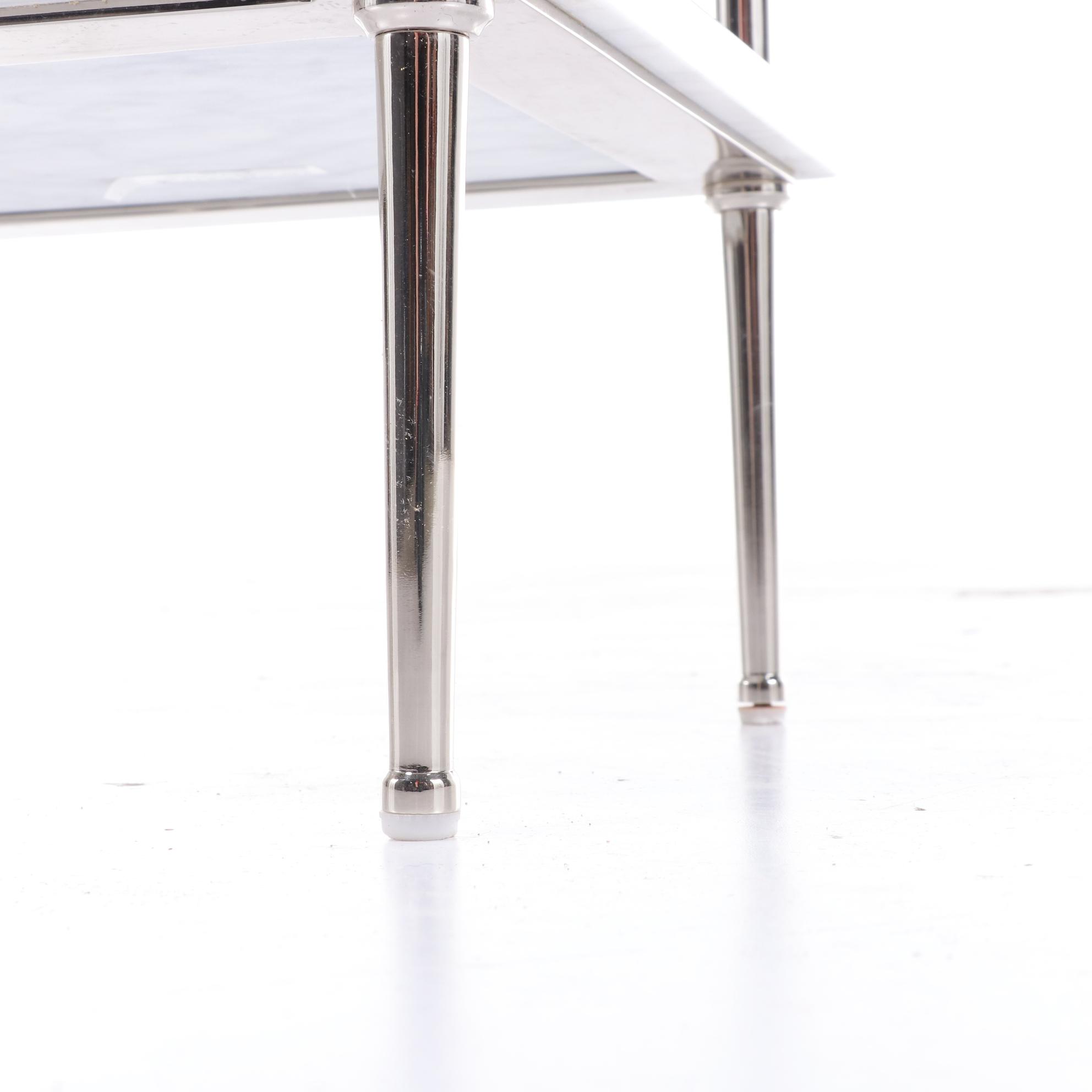 Williams-Sonoma Marble and Polished Nickel Five-Tier Étagère