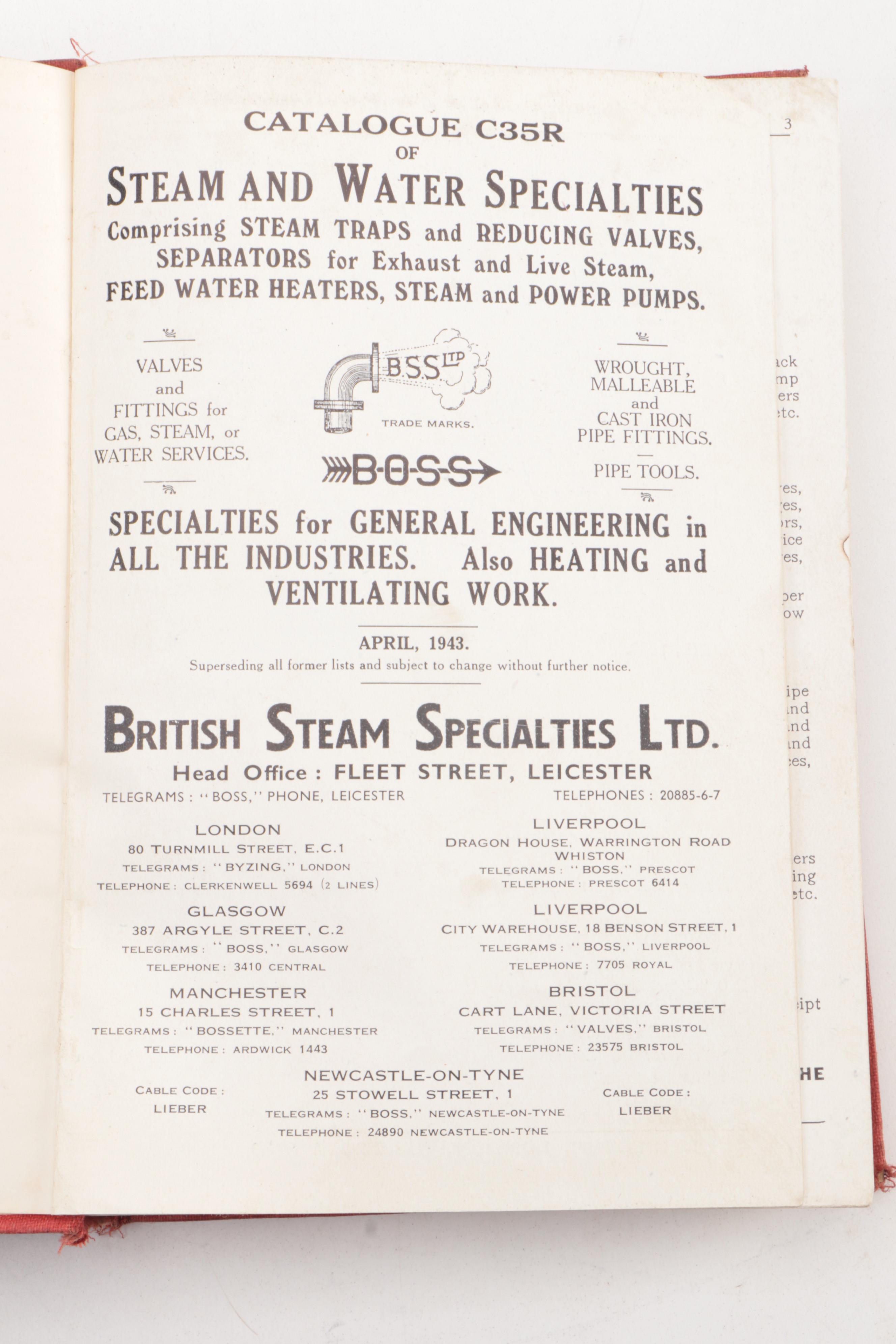 1891 "A Manual of the Steam Engine and Other Prime Movers" with Other Volumes
