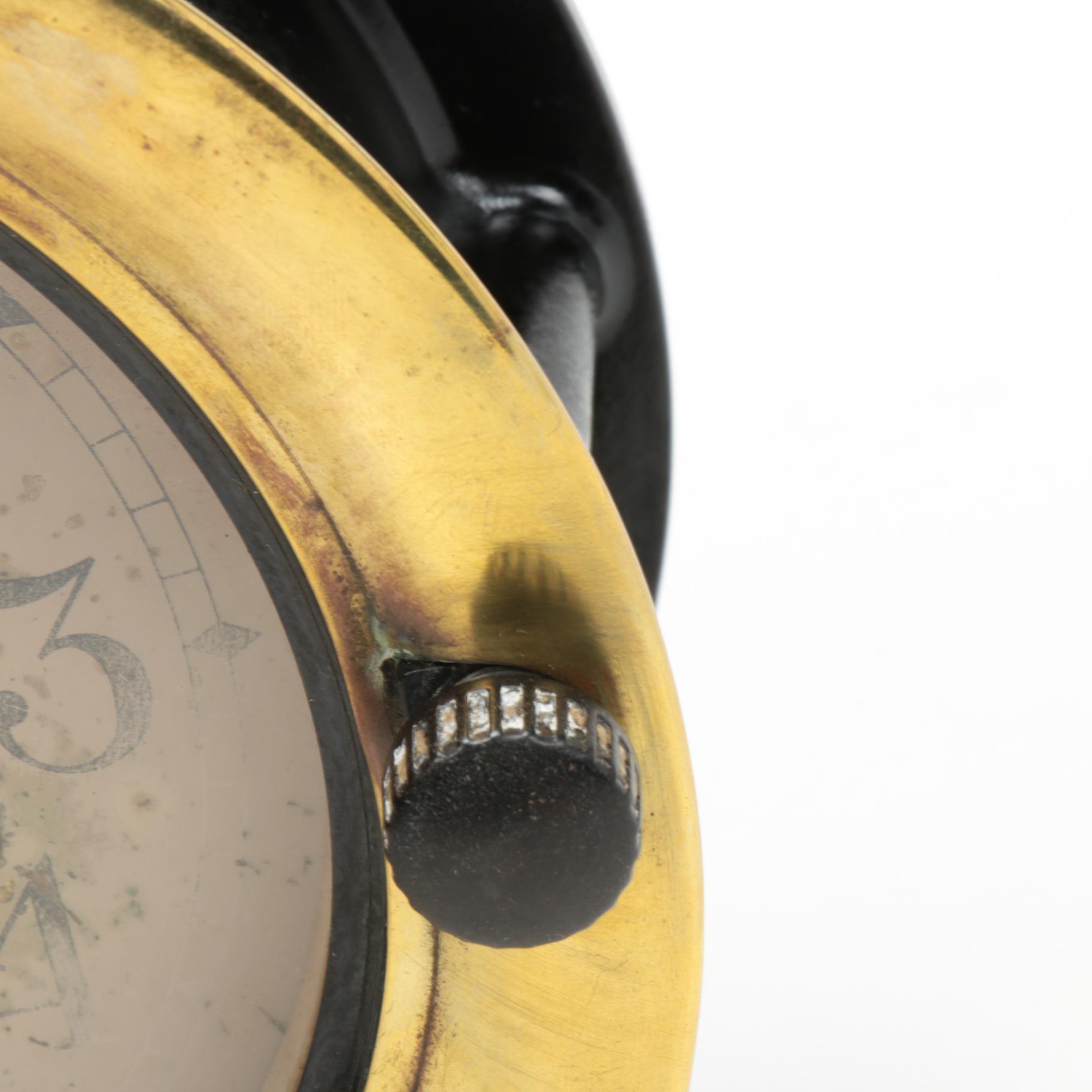 Seth Thomas Brass and Bakelite Ship's Clock, circa 1910