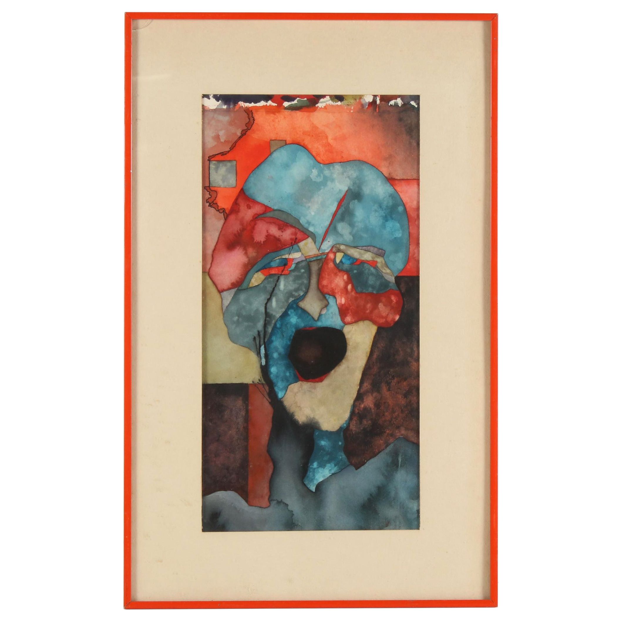 Watercolor Painting "The Death of Imagination"