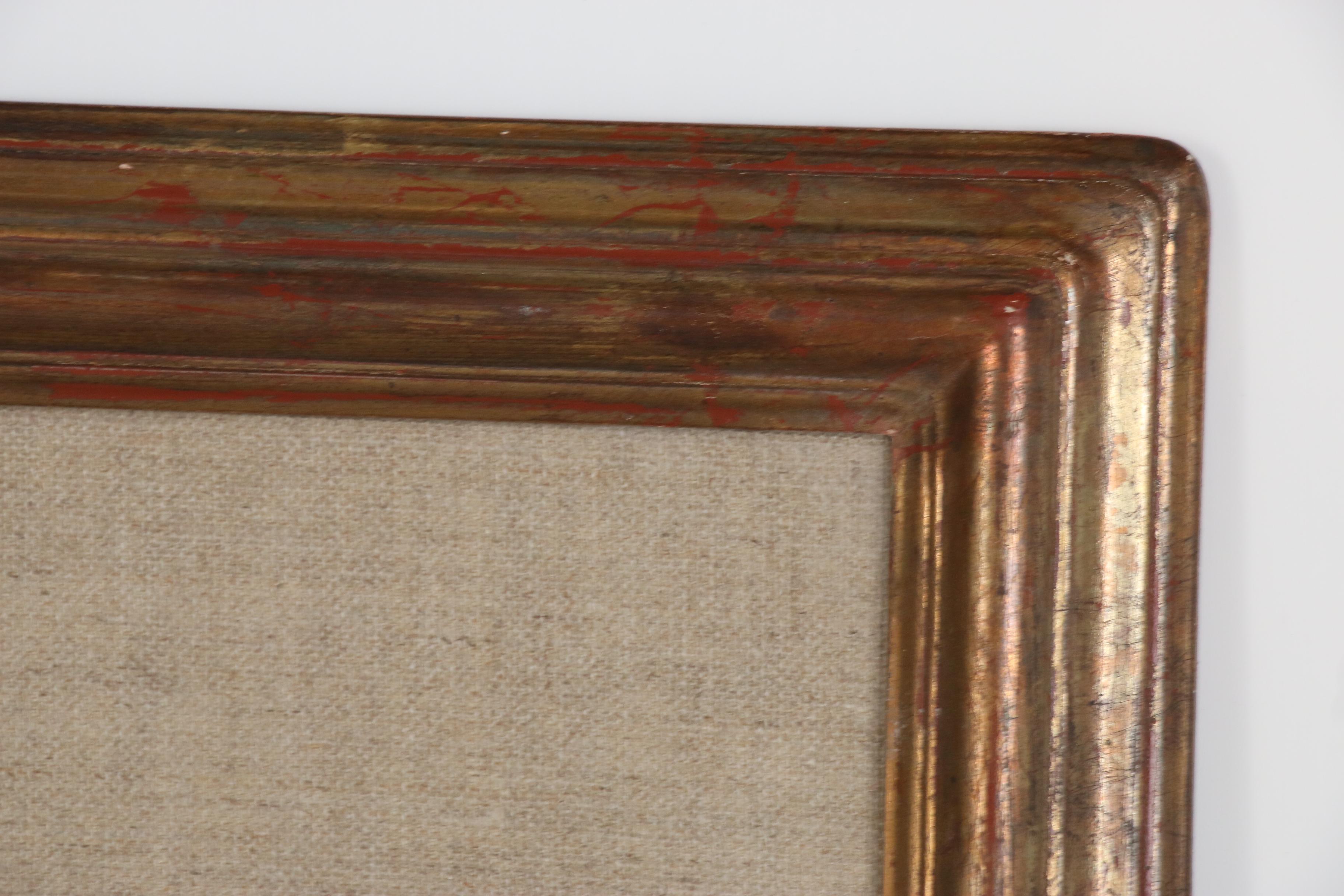 Figural Watercolor Painting of Seated Female Nude