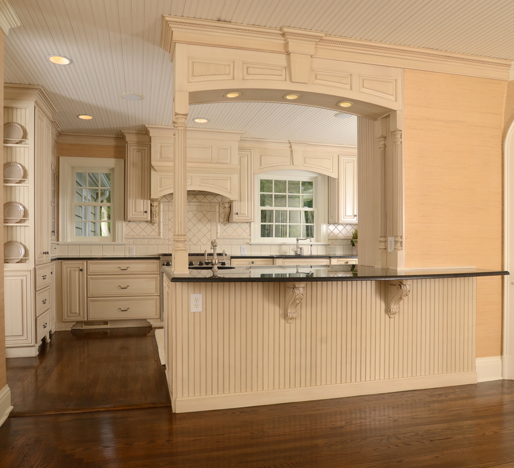 Kitchen Cabinets, Granite Counters, and Appliances Designed by Bzak Design Group