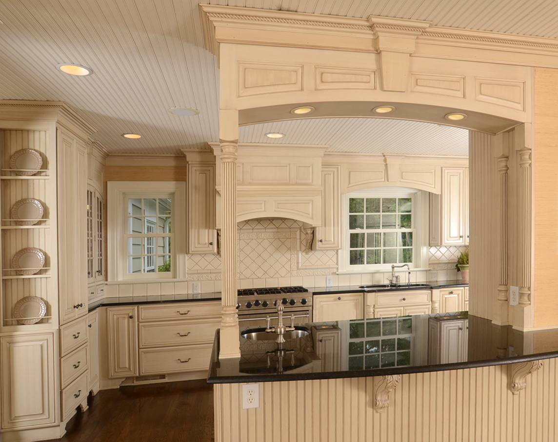 Kitchen Cabinets, Granite Counters, and Appliances Designed by Bzak Design Group