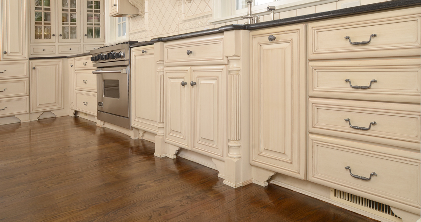 Kitchen Cabinets, Granite Counters, and Appliances Designed by Bzak Design Group
