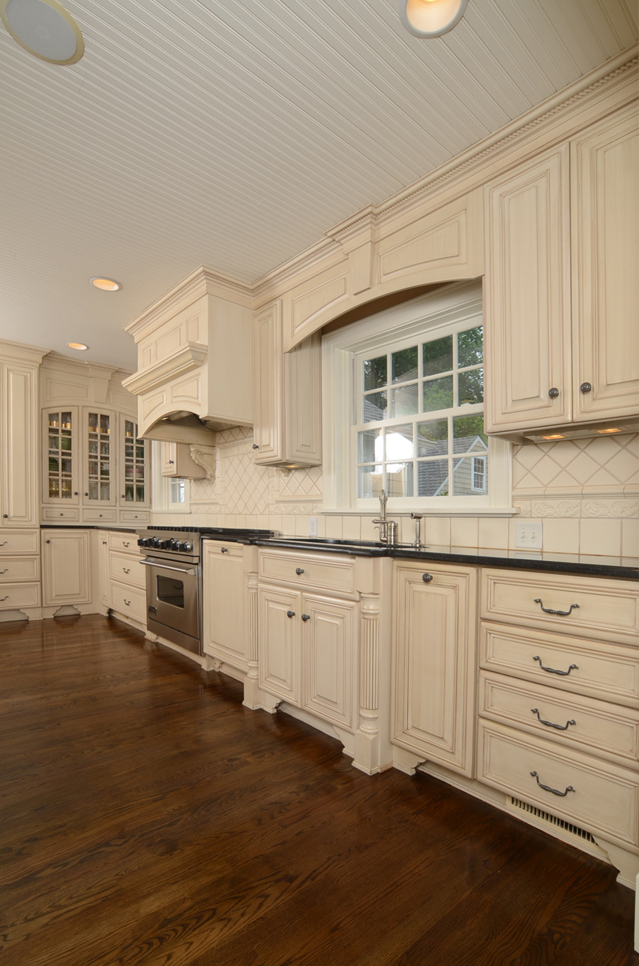 Kitchen Cabinets, Granite Counters, and Appliances Designed by Bzak Design Group